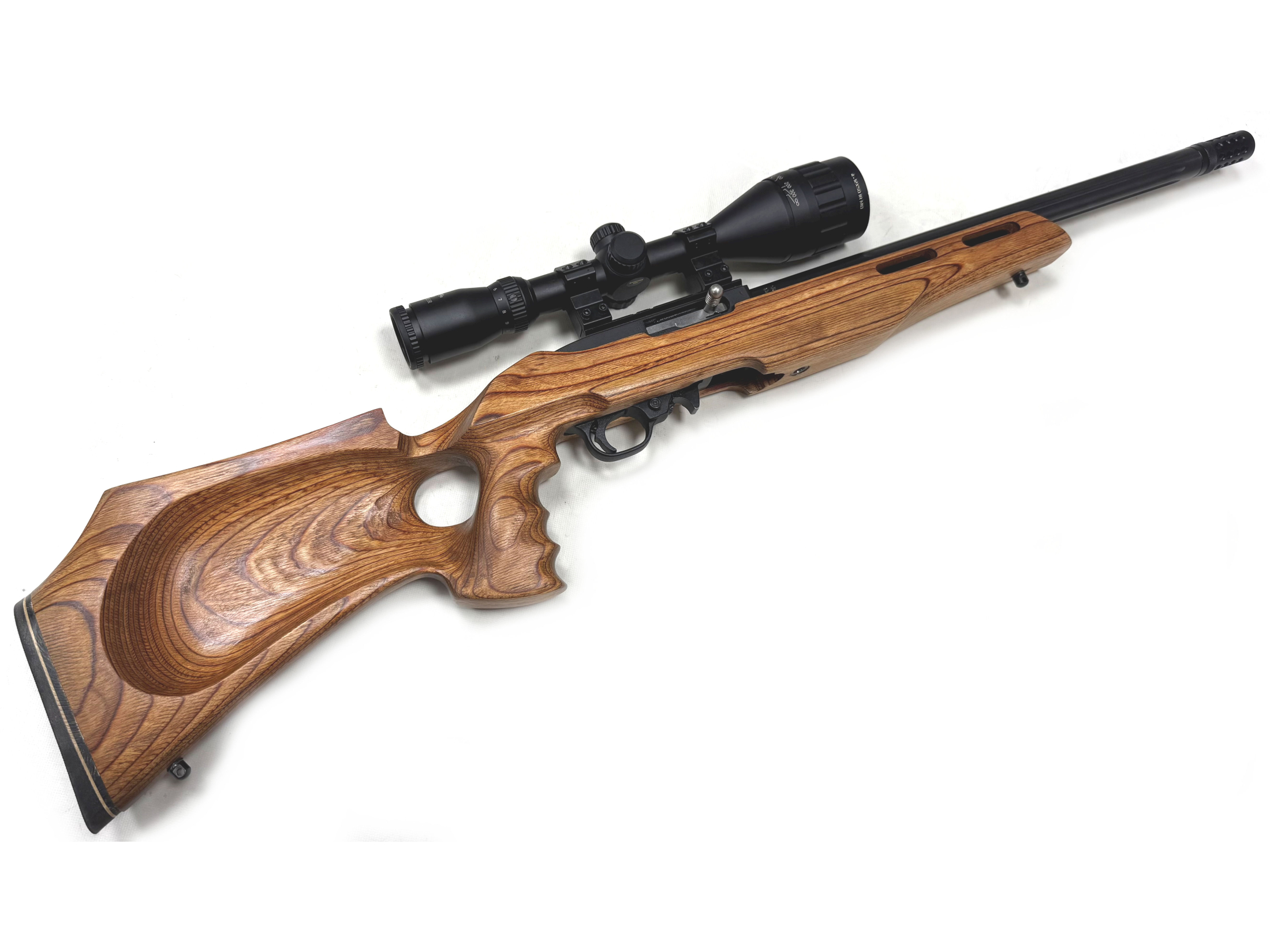 used ruger 10/22 custom 22lr thumb hole stock