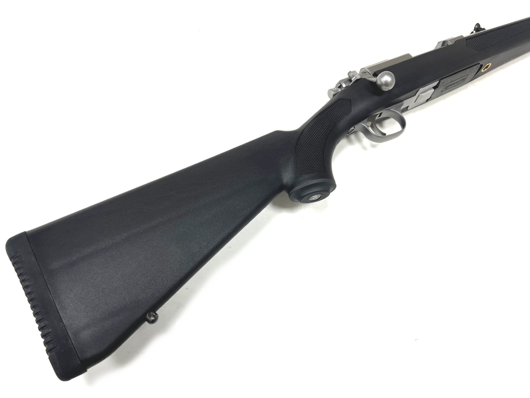 ruger k77 357 threaded synthetic stainless