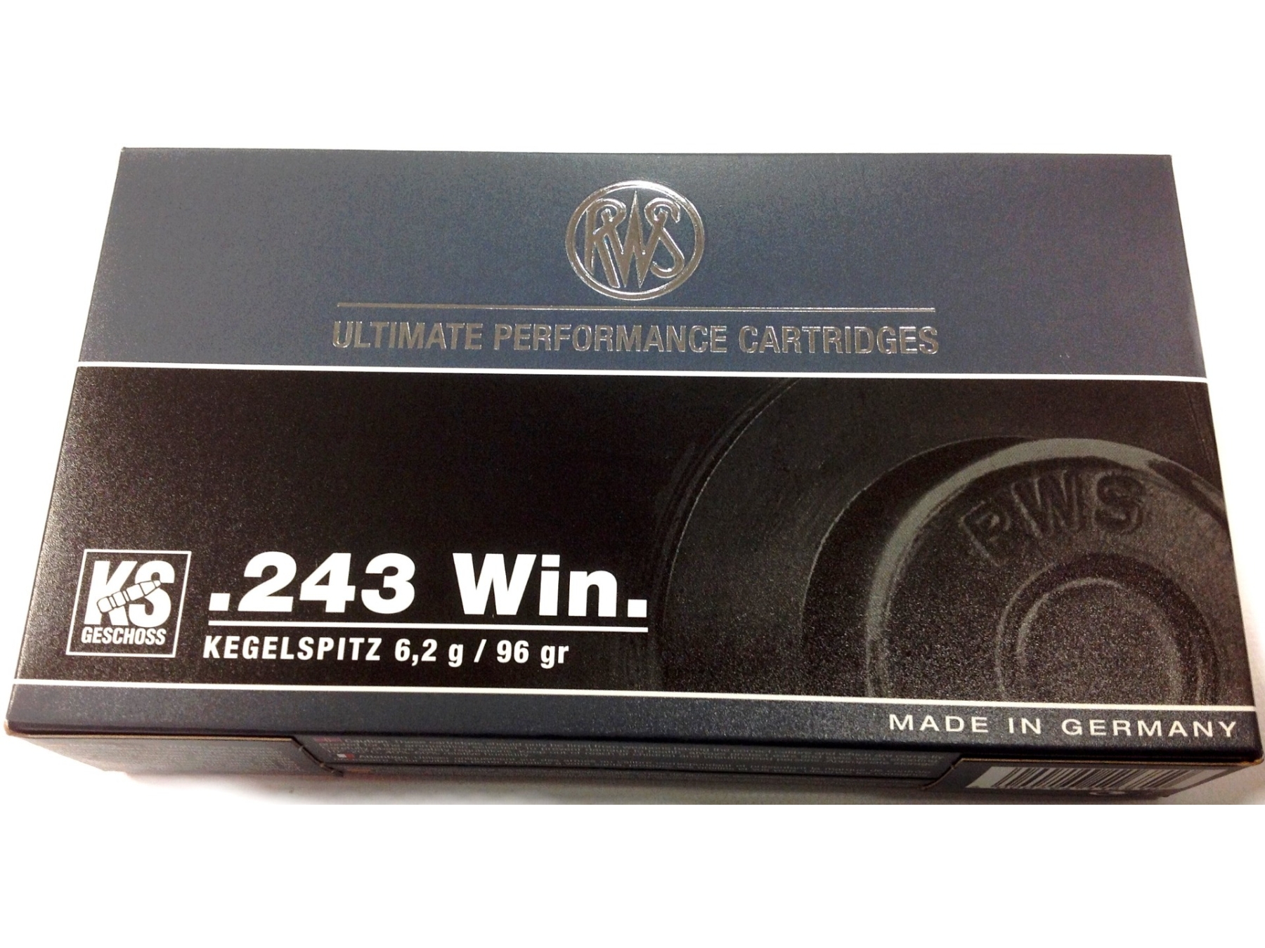 RWS .243 96gr Cone Point Ammunition