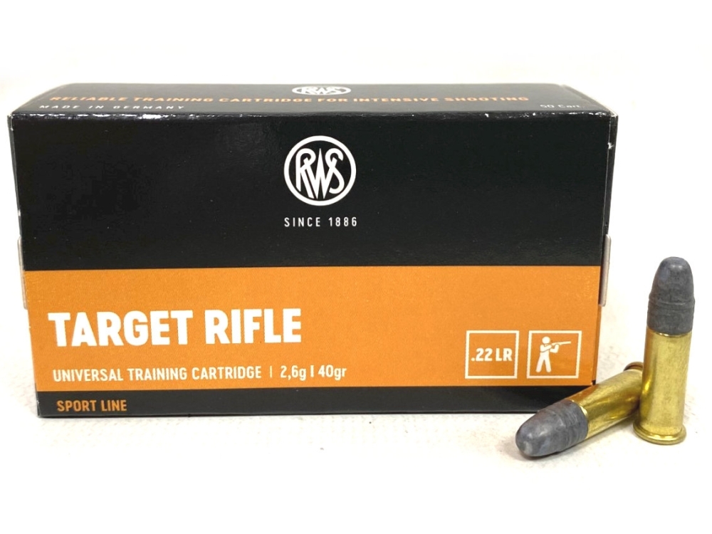 RWS Target 40gr .22 LR Ammunition