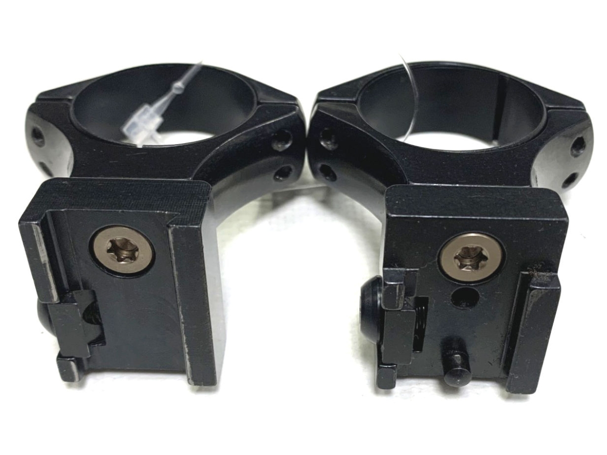 used tikka optilock medium 30mm rings and bases