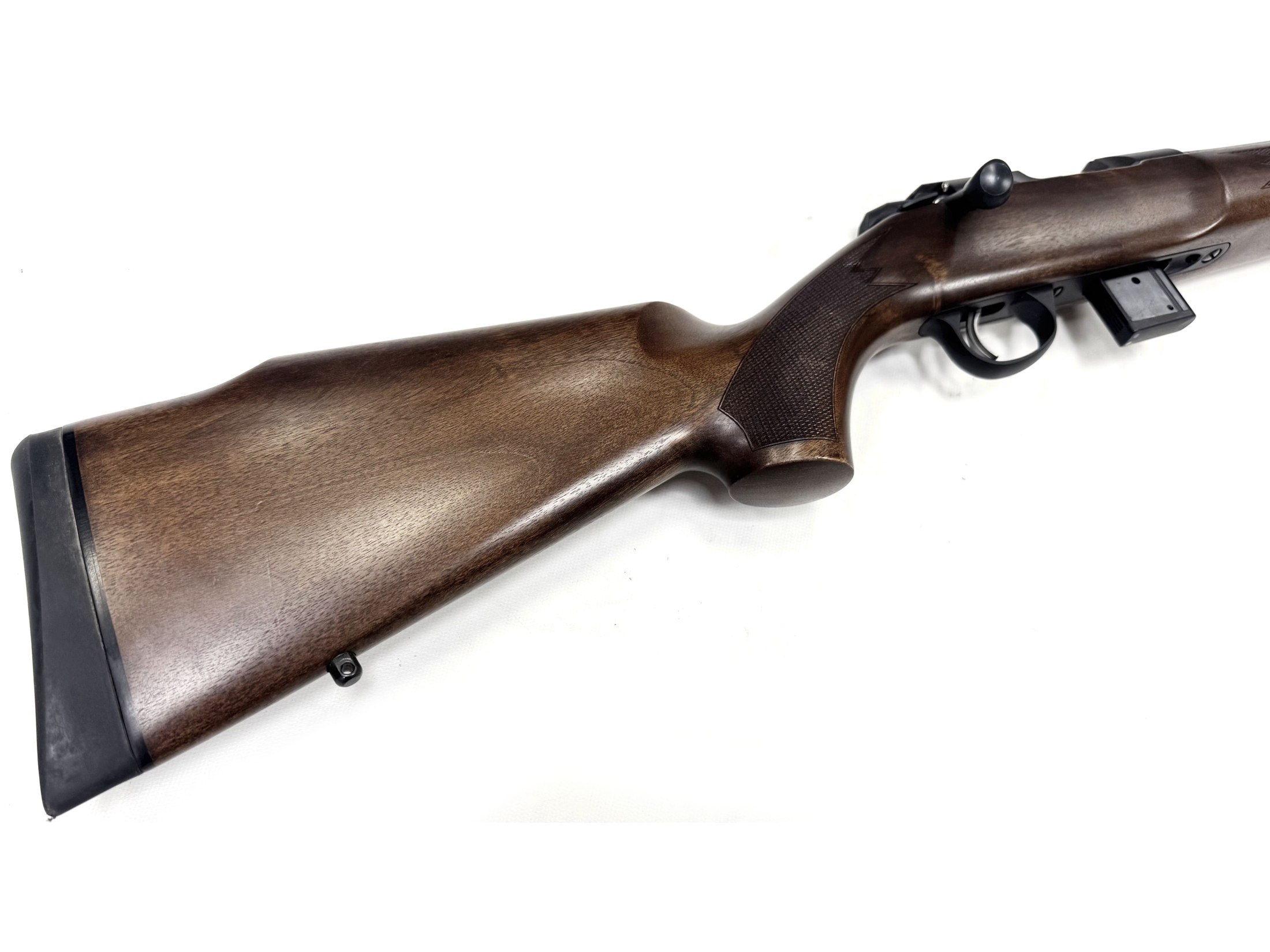 Used Sako Quad Varmint Wood 14.25" .22 LR Rifle Image 2 Used Sako Quad Varmint Wood