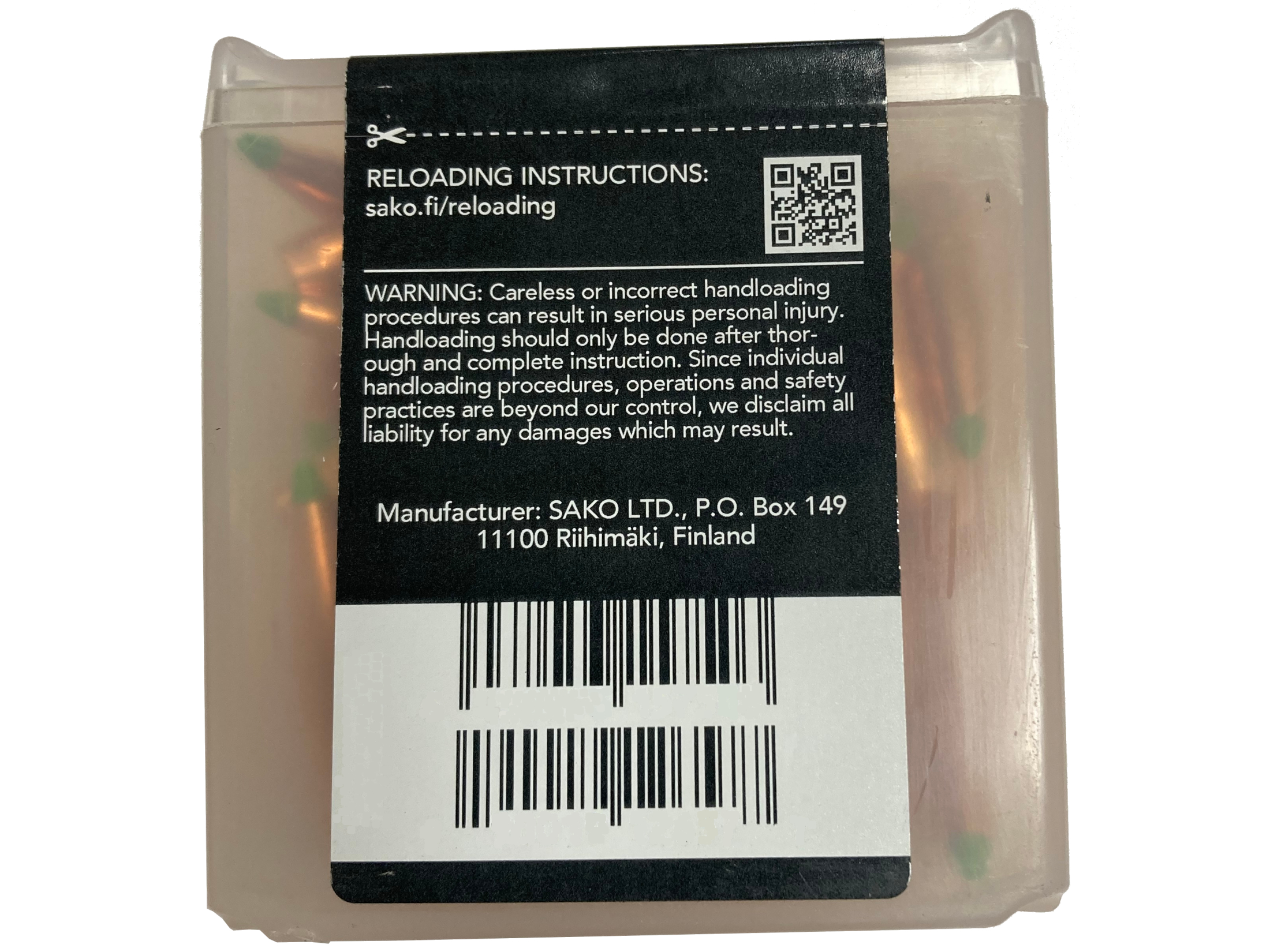 50 x Sako Blade .270 120gr Bullets For Relaoding