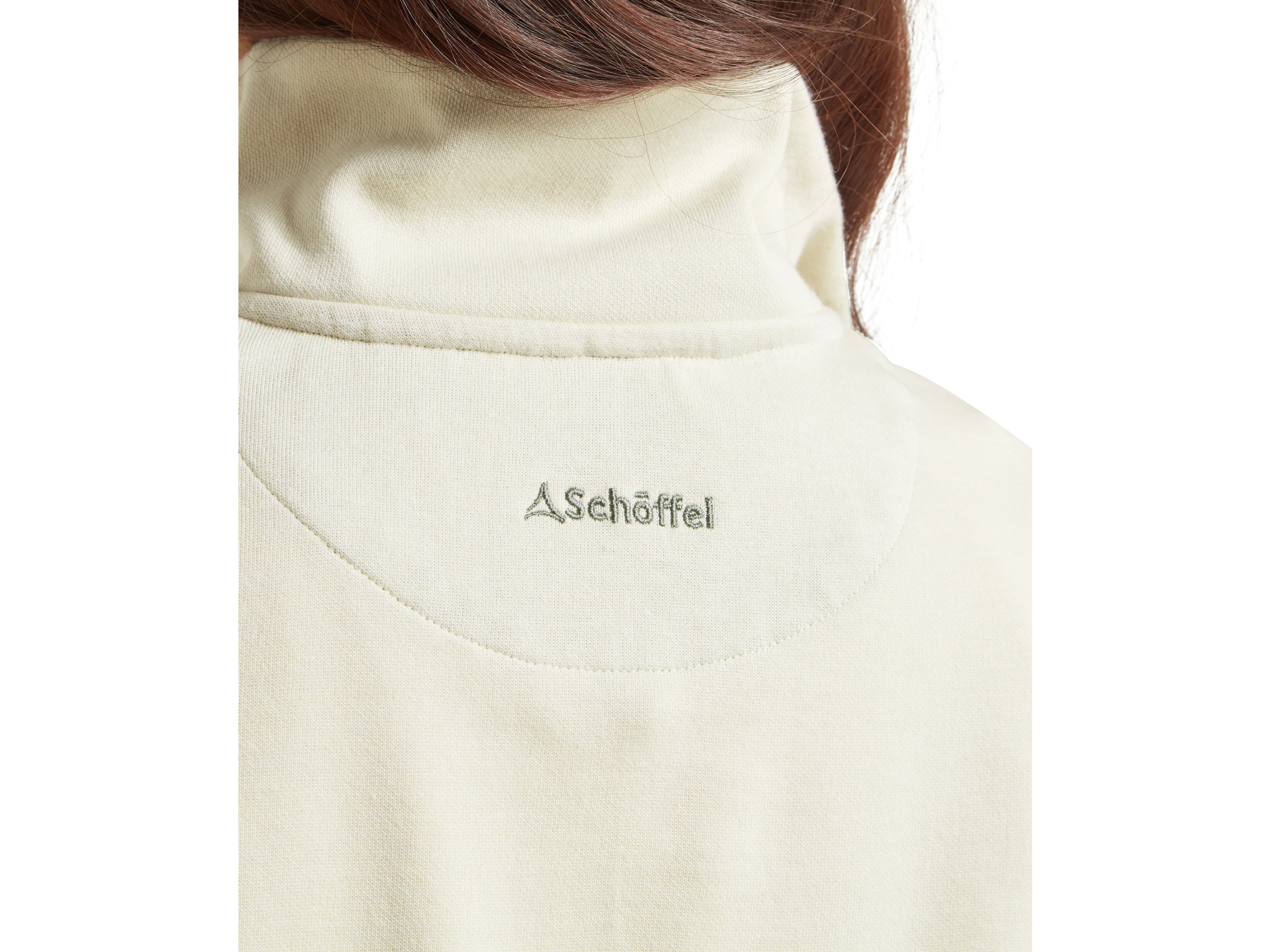 sweatshirt pale stone agave green schoffel