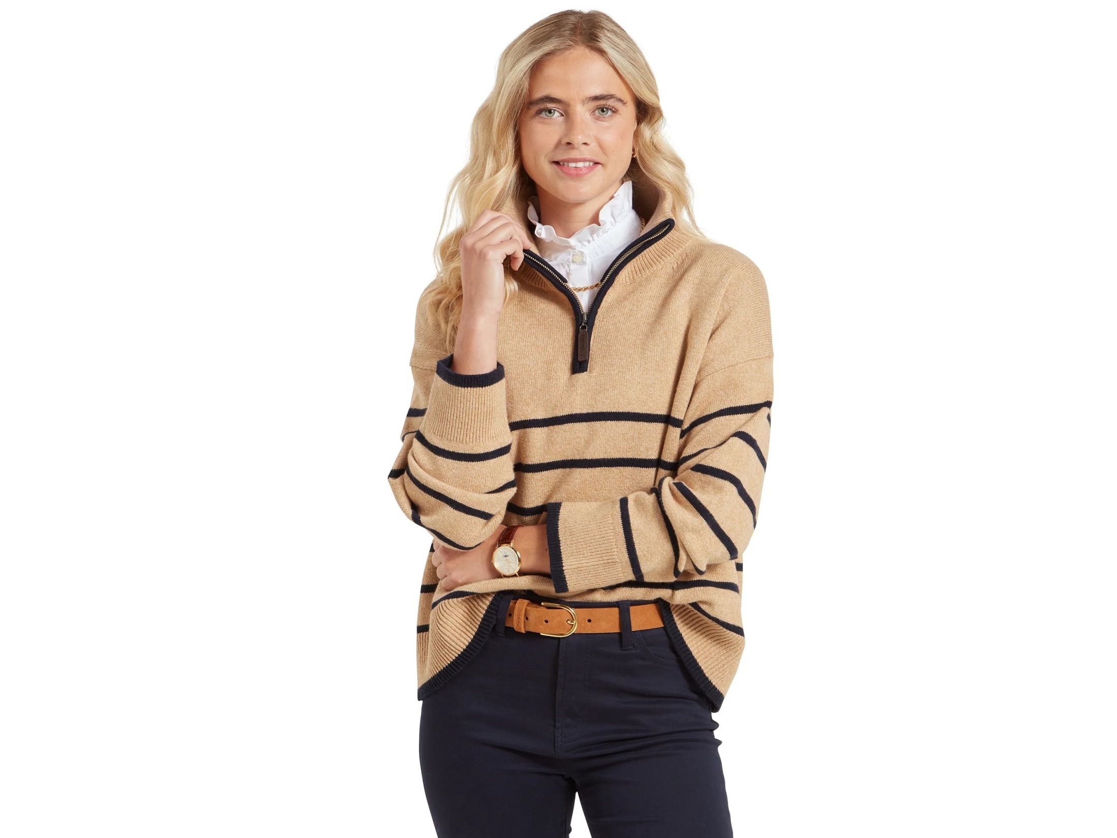 ladies schoffel sandsend jumper