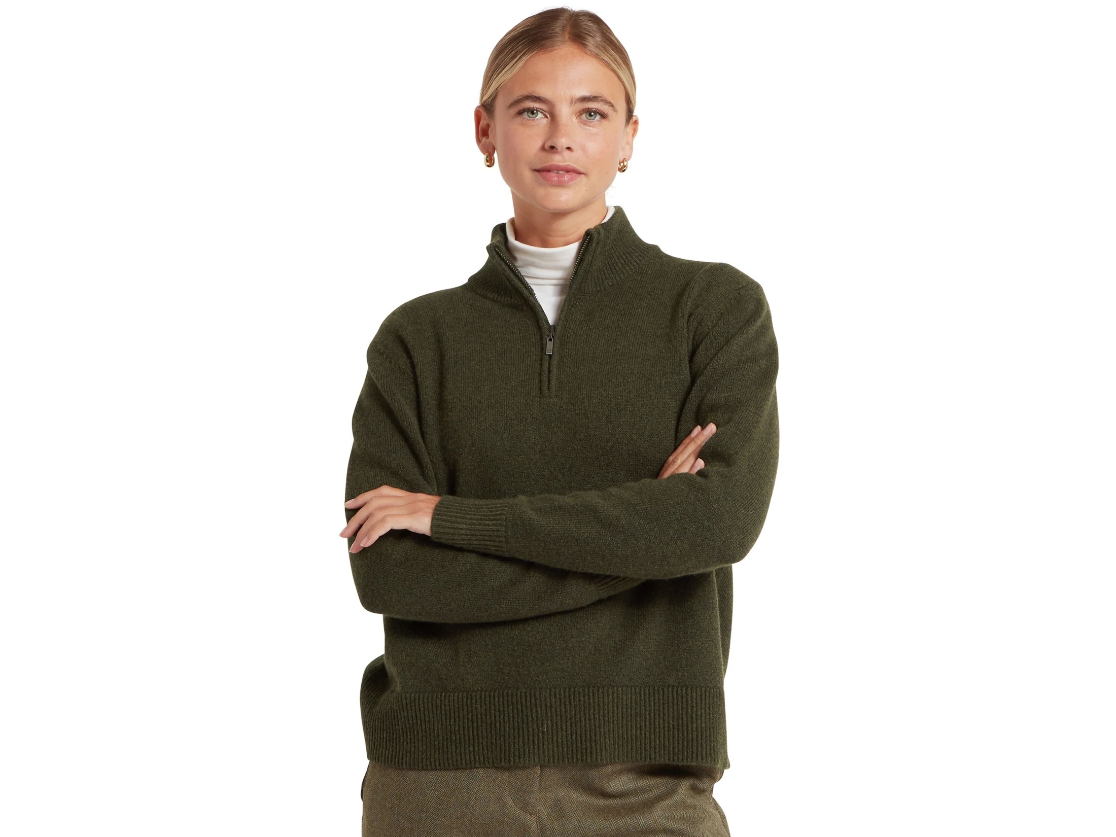 ladies schoffel jumper ladies quarter zip
