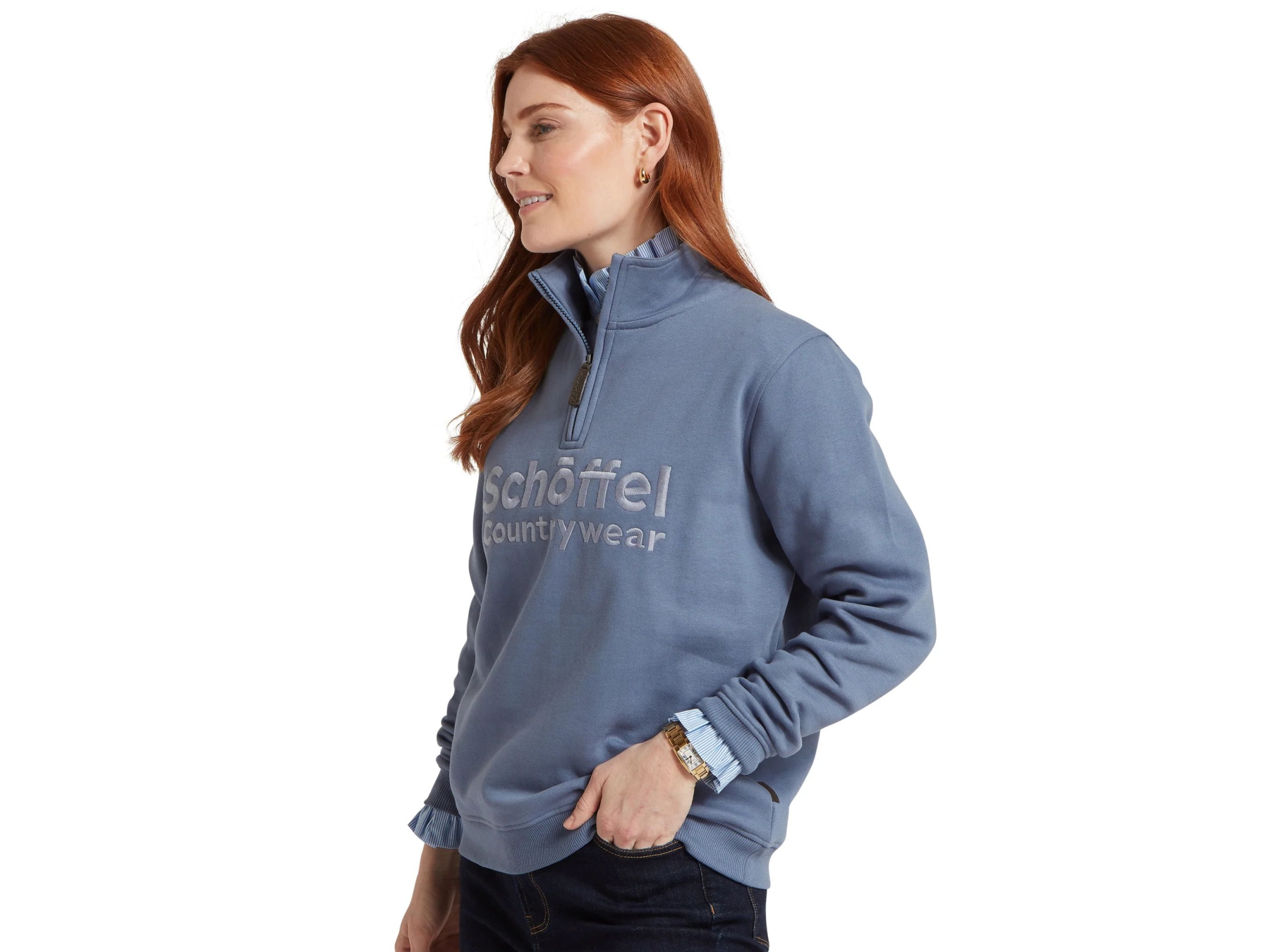 ladies st issey schoffel storm blue