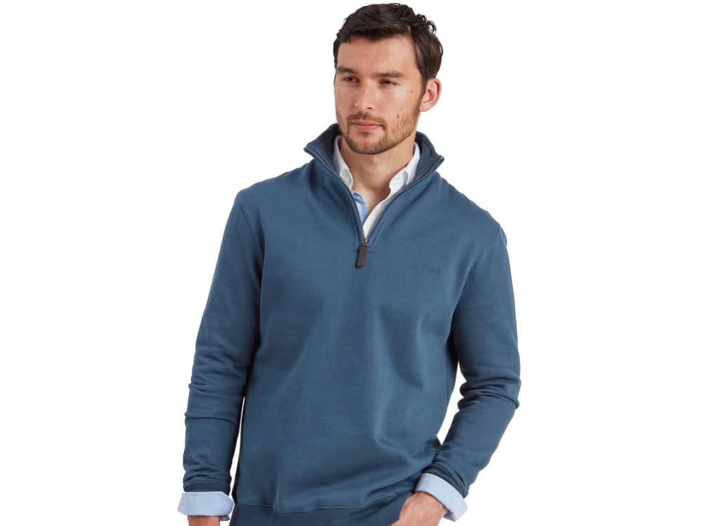 schoffel st merryn sweatshirt petrol blue