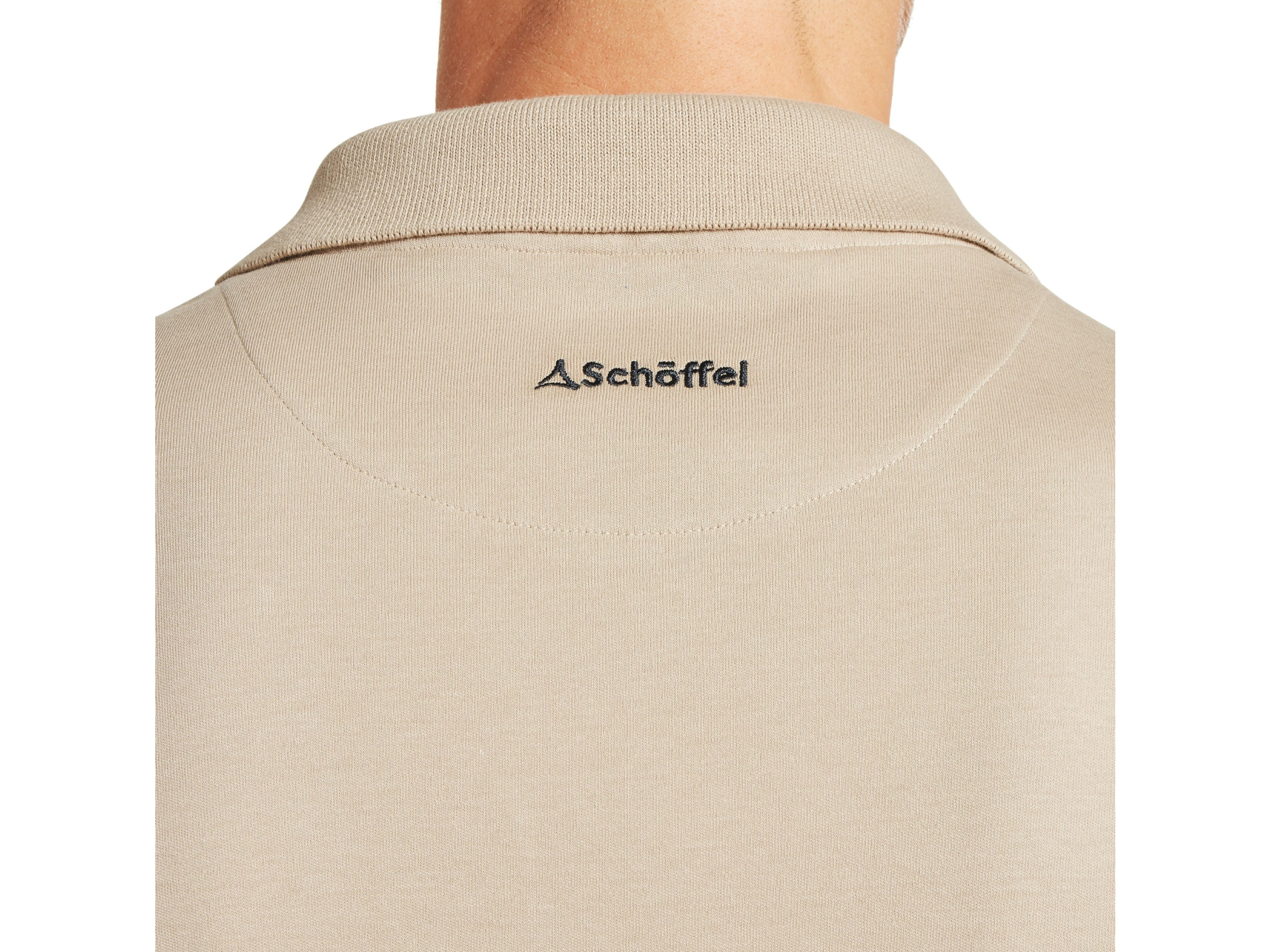 st ives schoffel st ives jersey polo cobblestone