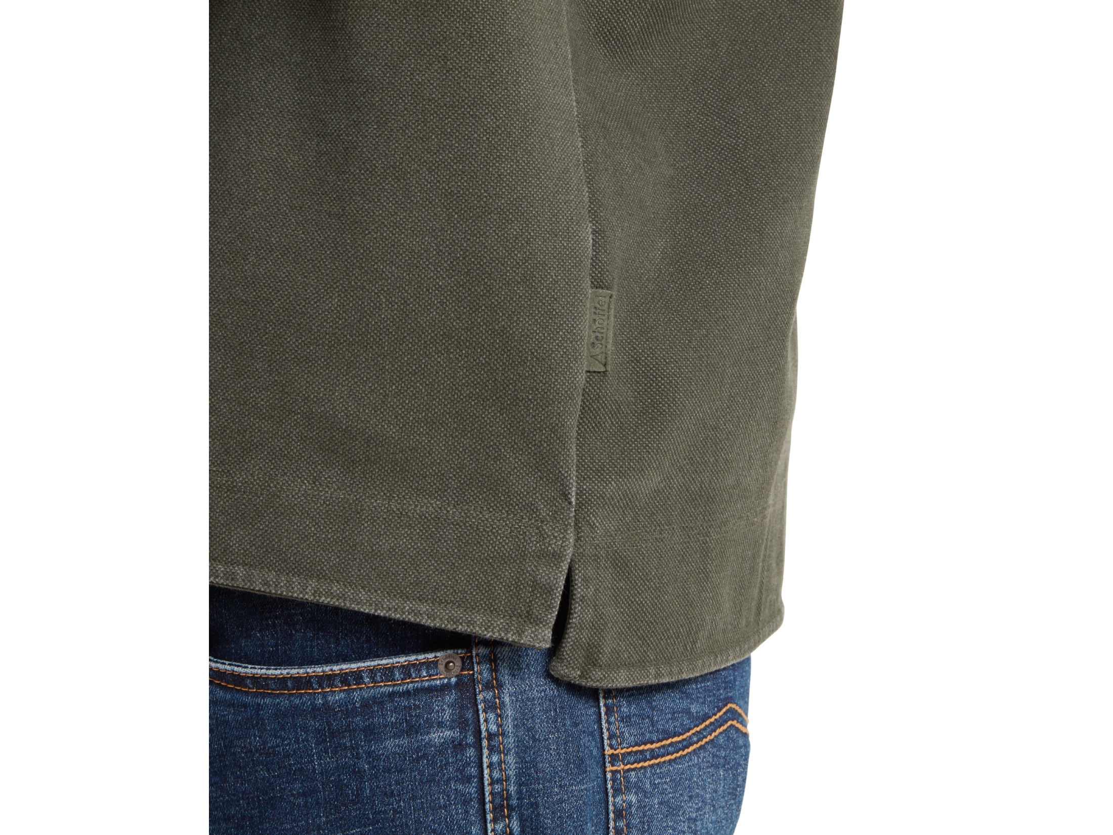 helford schoffel pete green zipped sweatshirt