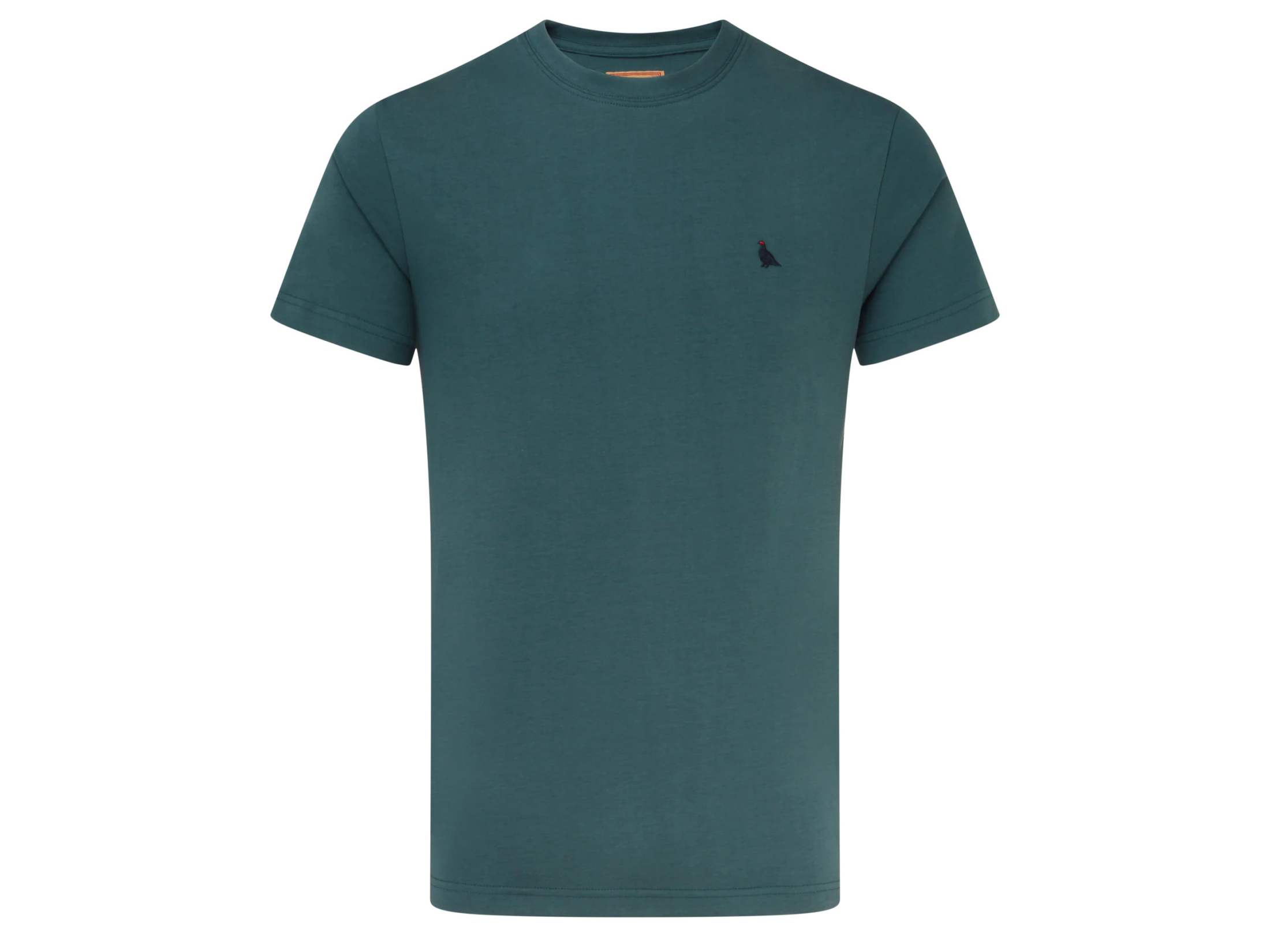 trenance deep blue 100 percent cotton t-shirt
