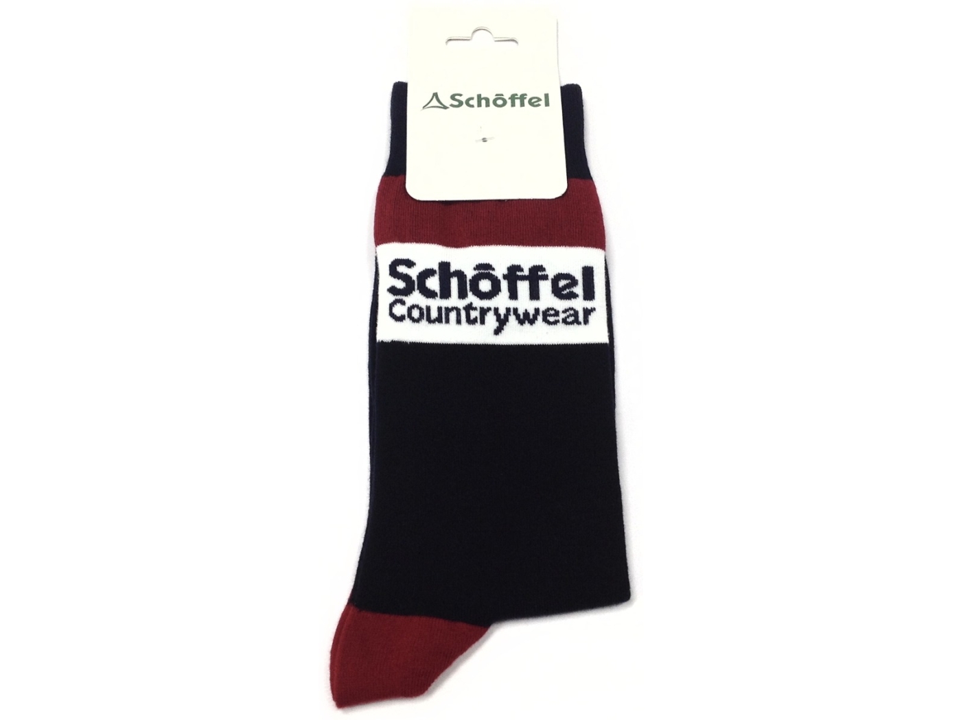 Schoffel Men's Single Socks Boredeaux Heritage 7-11