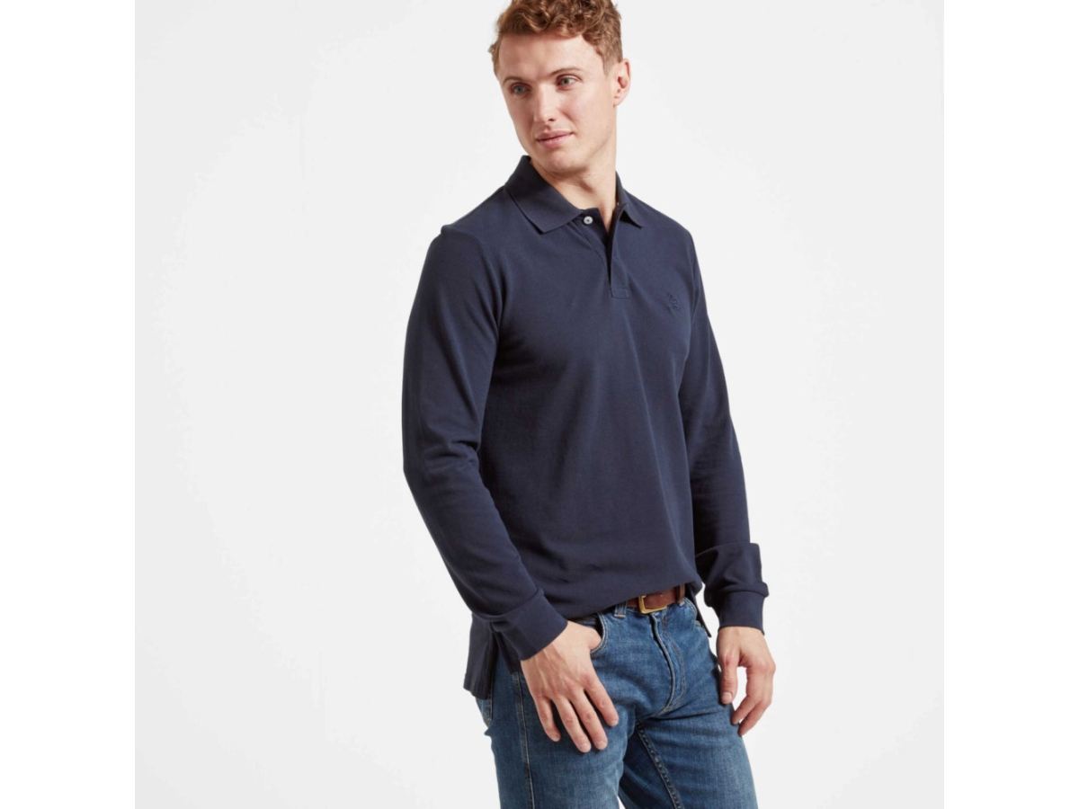 schoffel st ives polo long sleeve shirt