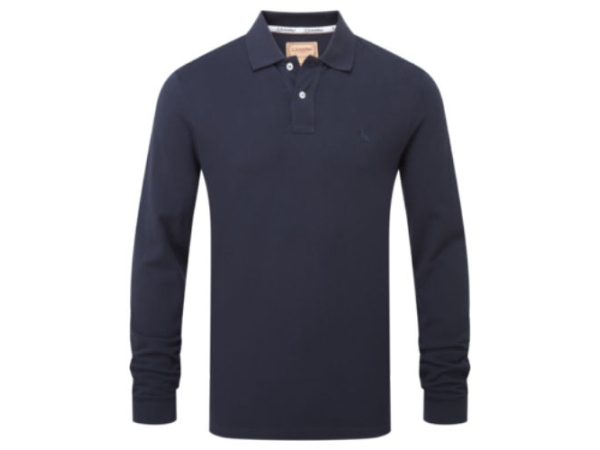 schoffel st ives long sleeve polo shirt