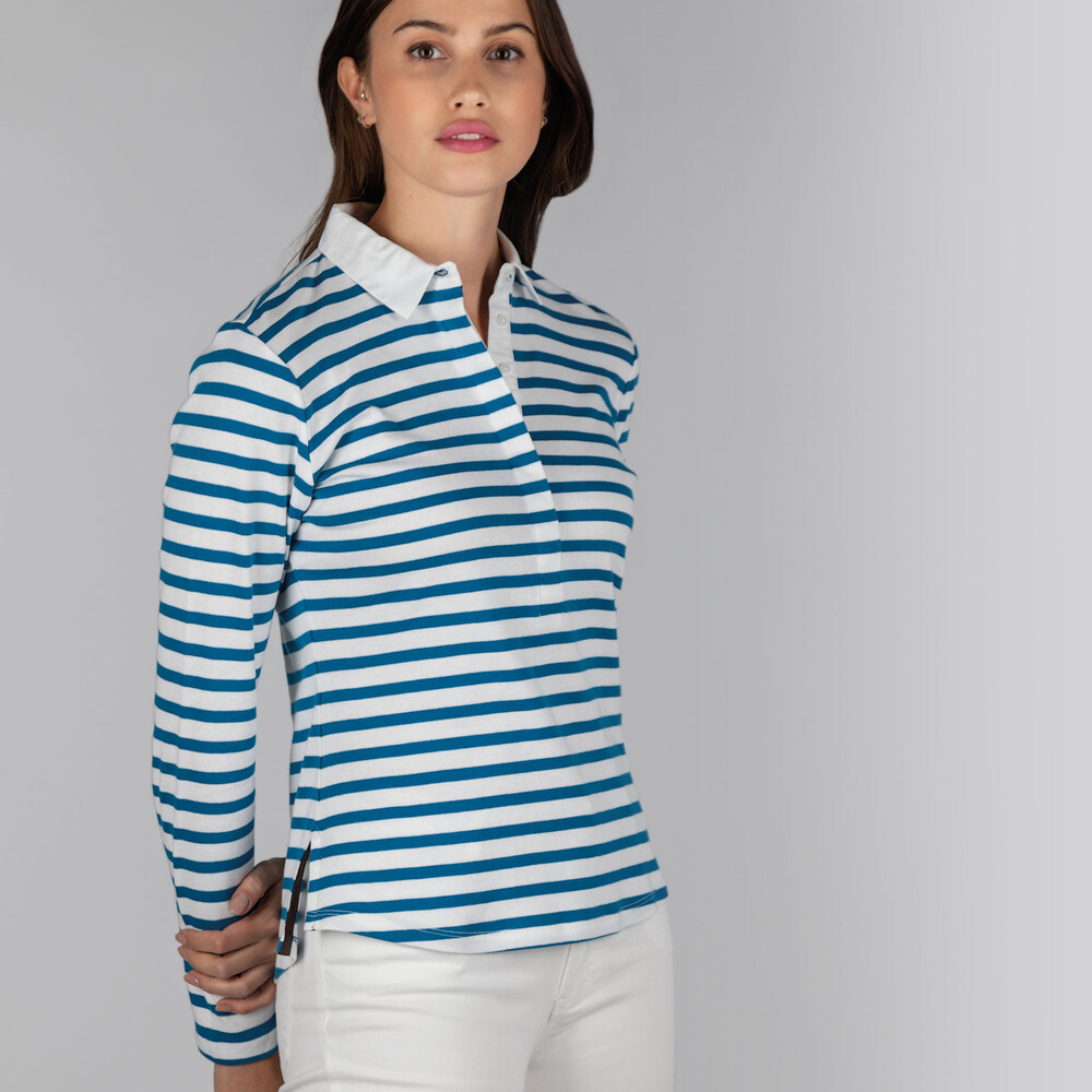 schoffel long sleeve ladies stripe shirt