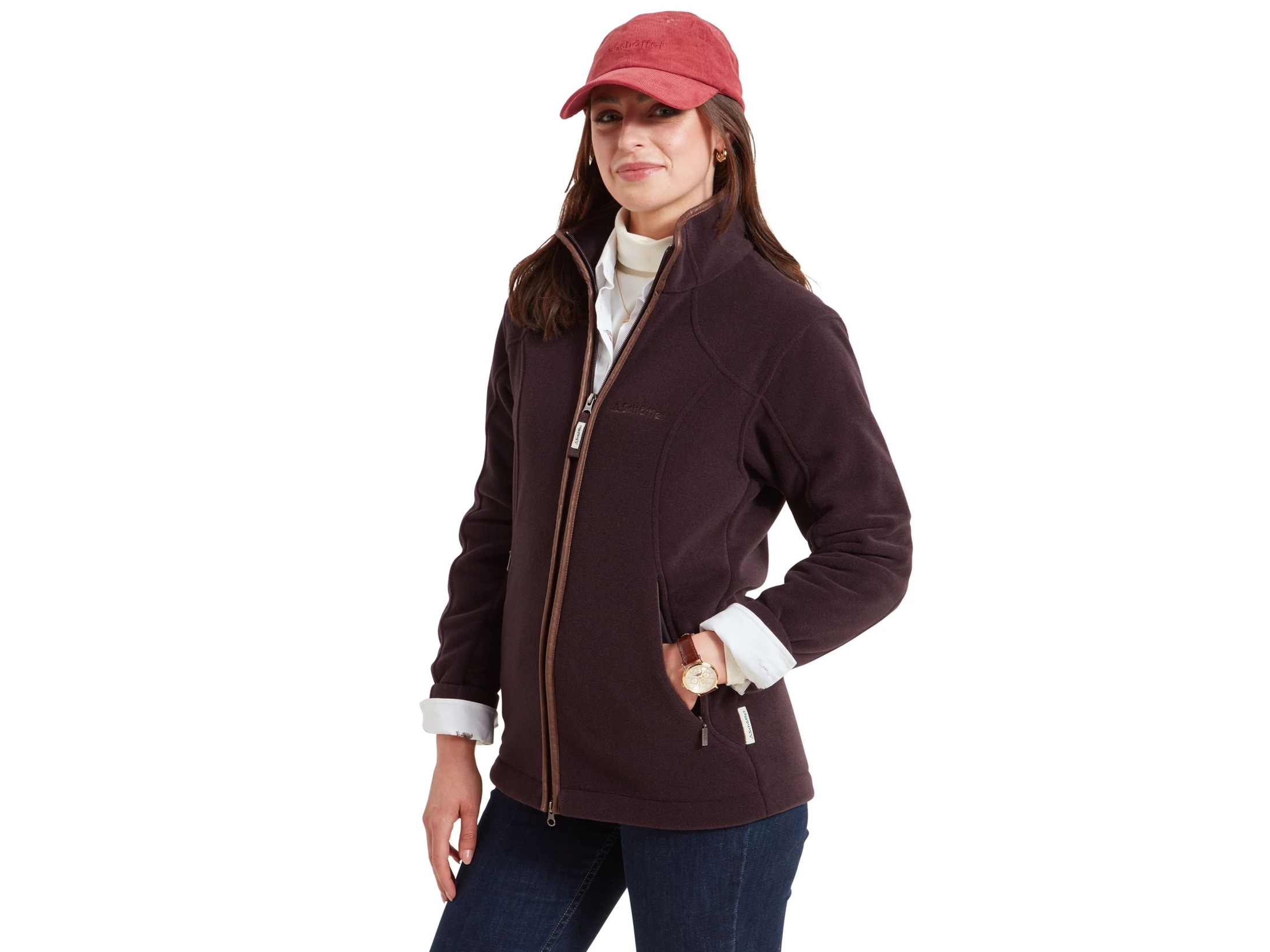 schoffel ladies burley port fleece