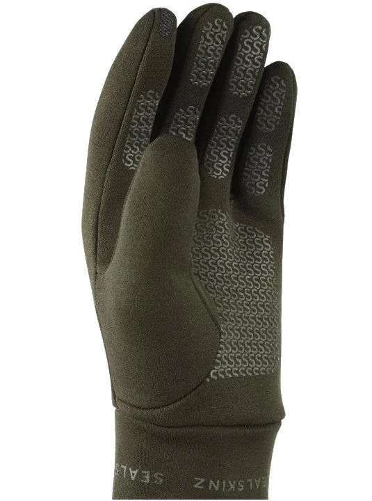 Sealskinz Acle Olive Water Repellent Gloves