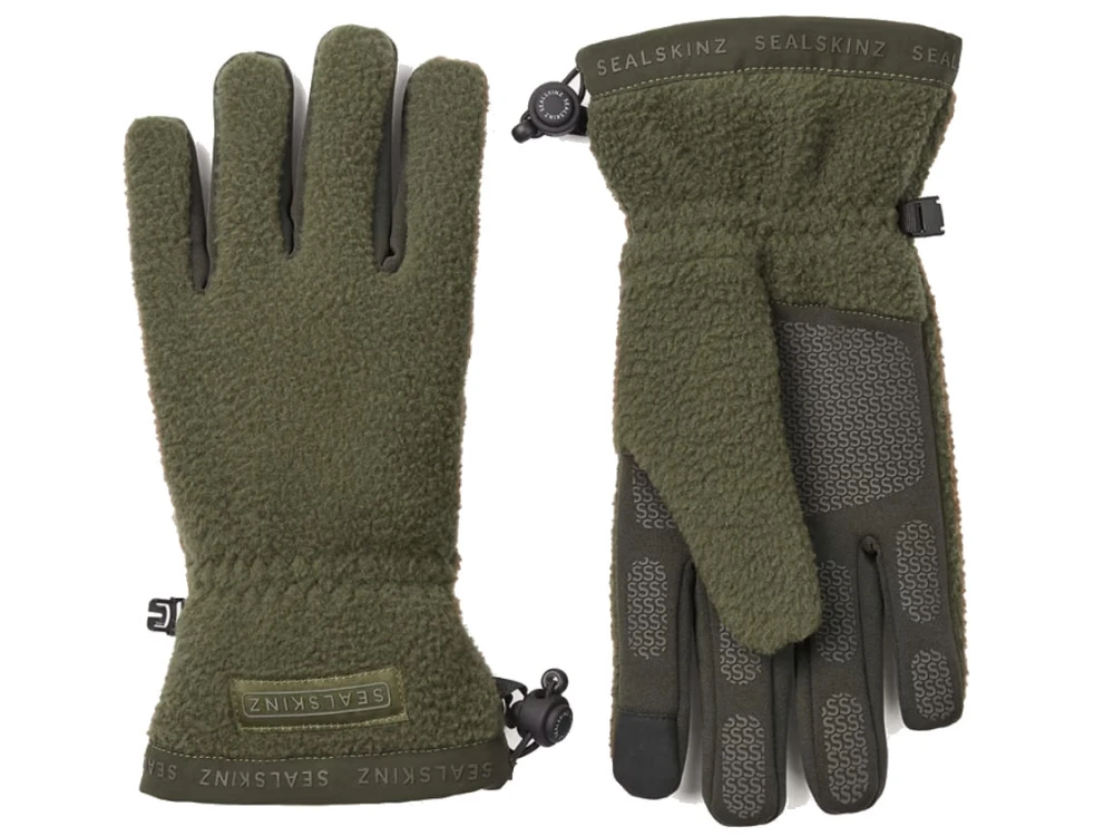 Sealskinz Hoveton Sherpa Gloves Olive