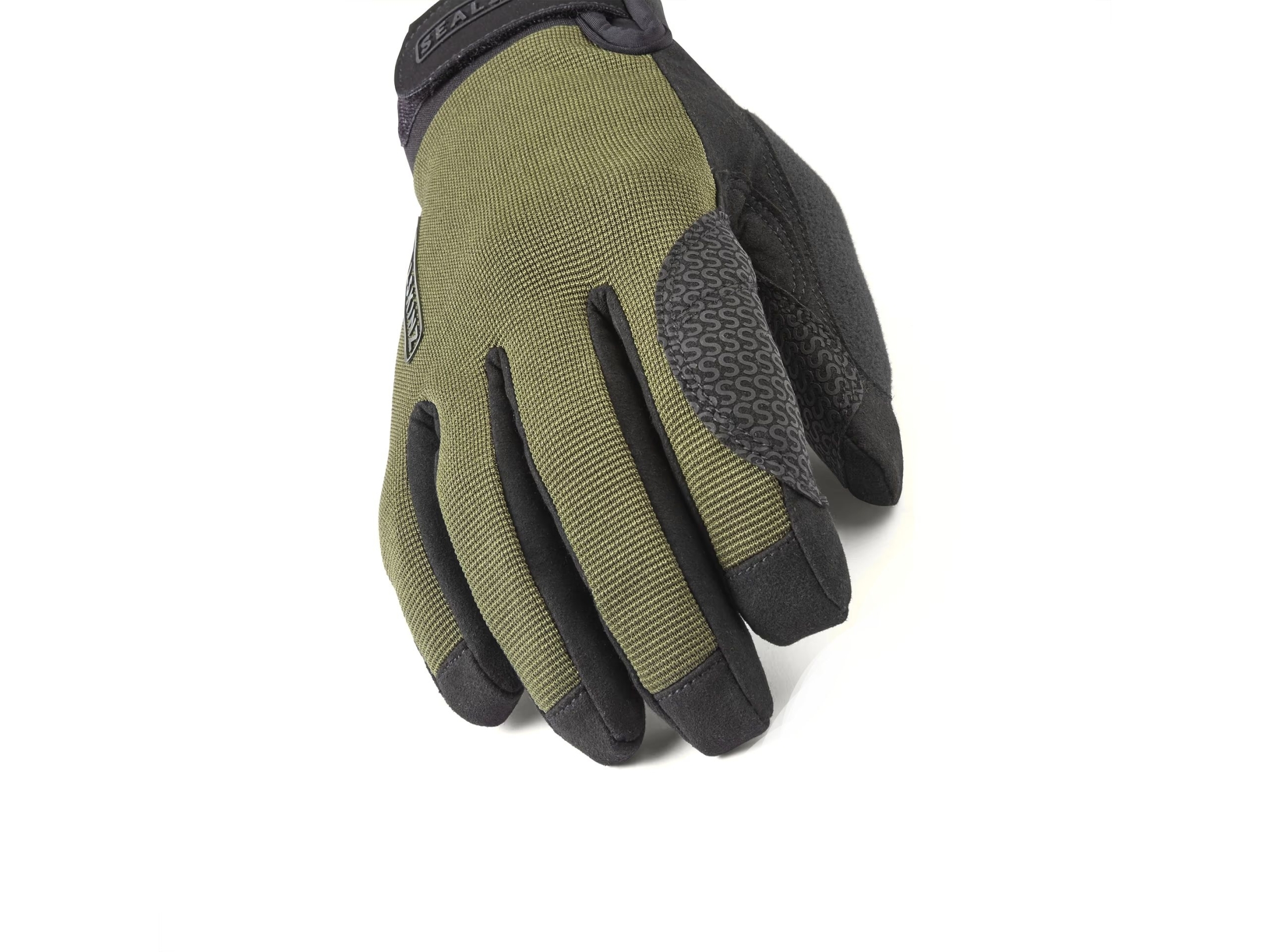 sealskinz harling glove olive