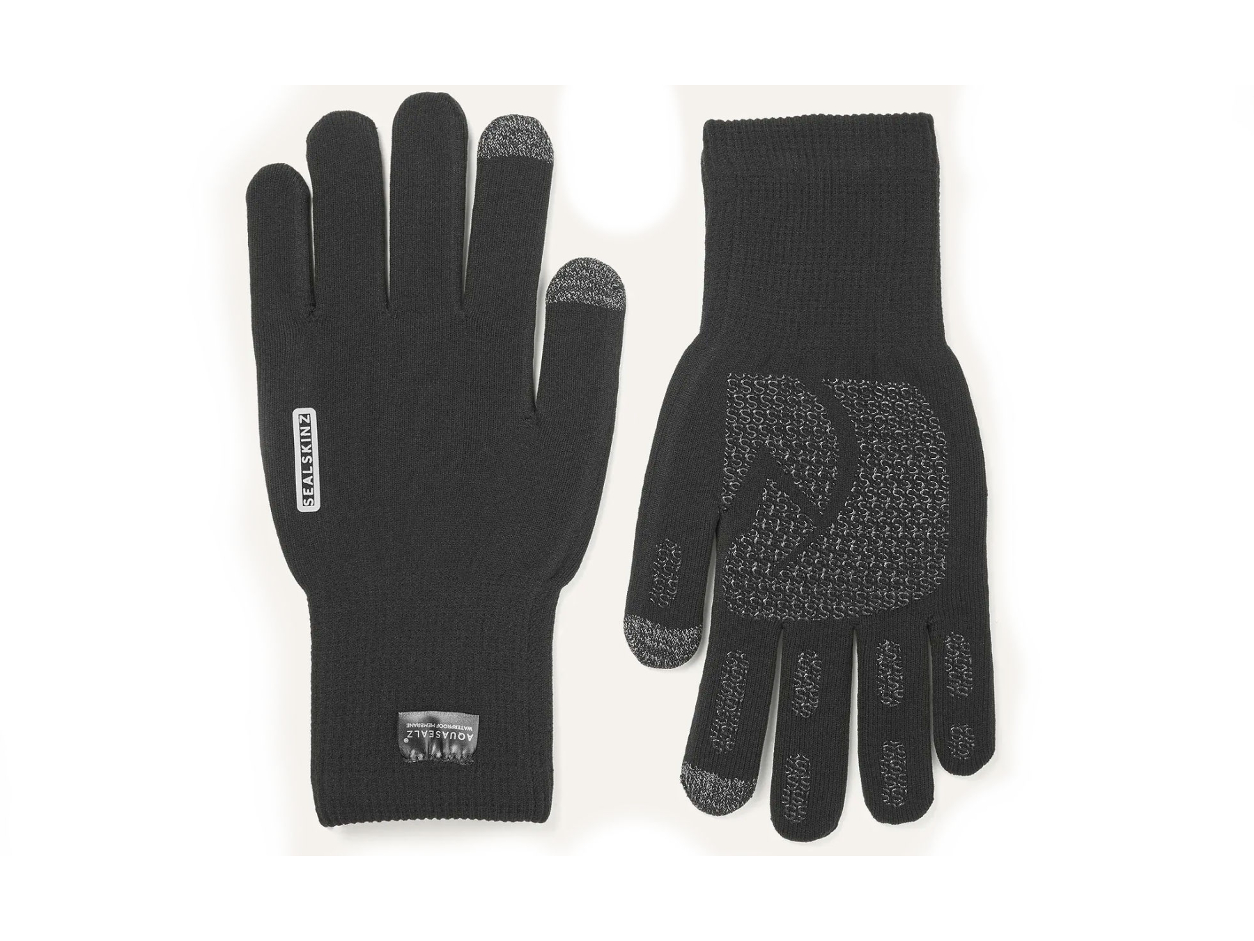 sealskinz anmer waterproof all weather grip black gloves