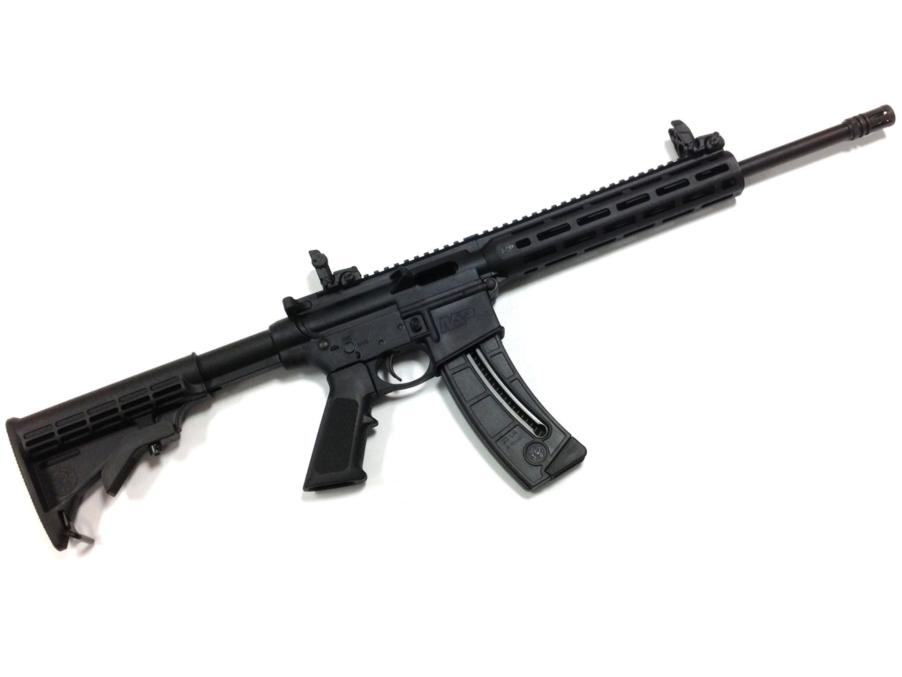 S&W 15-22 22lr black tactical rifle