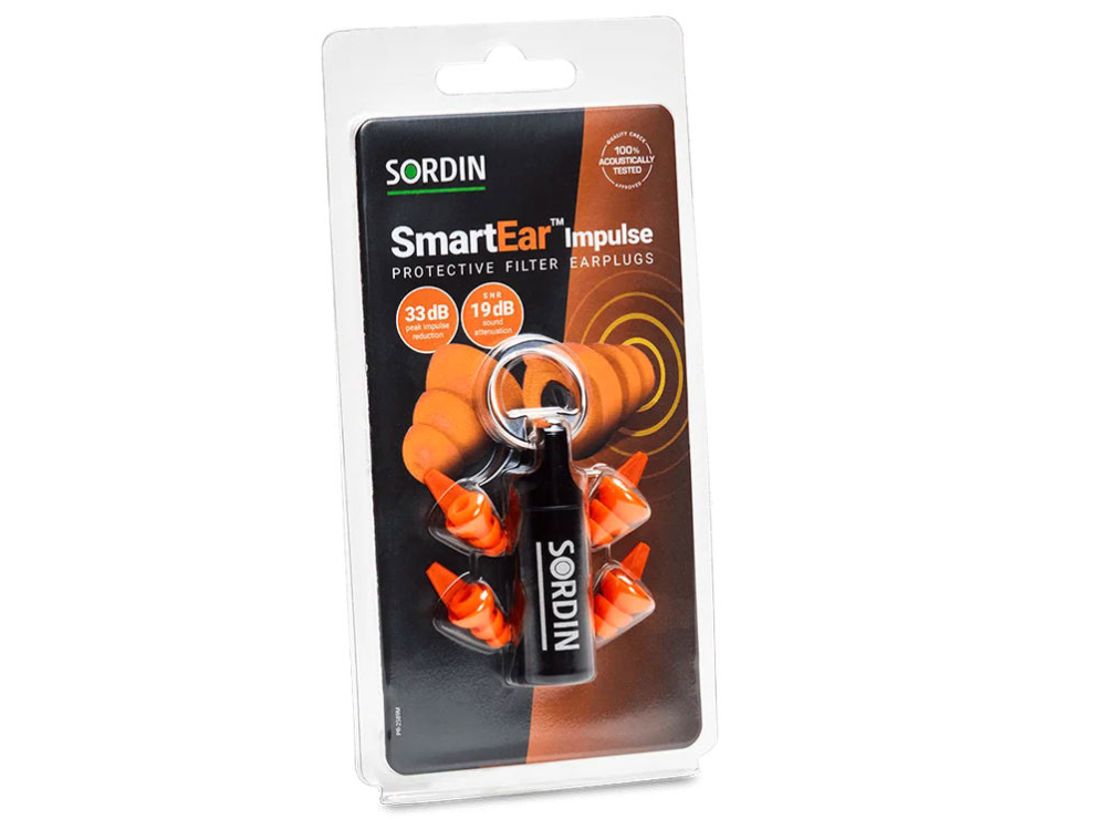 smartear impulse ear plugs sordin orange