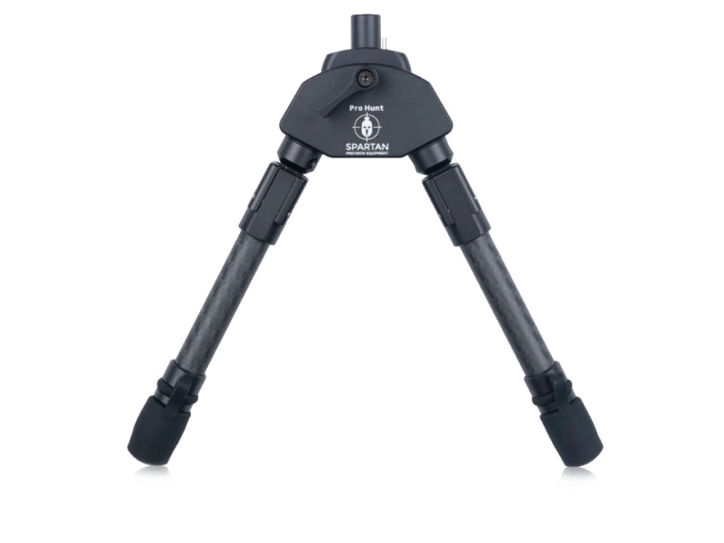 spartan pro hunt tac standard length black bipod