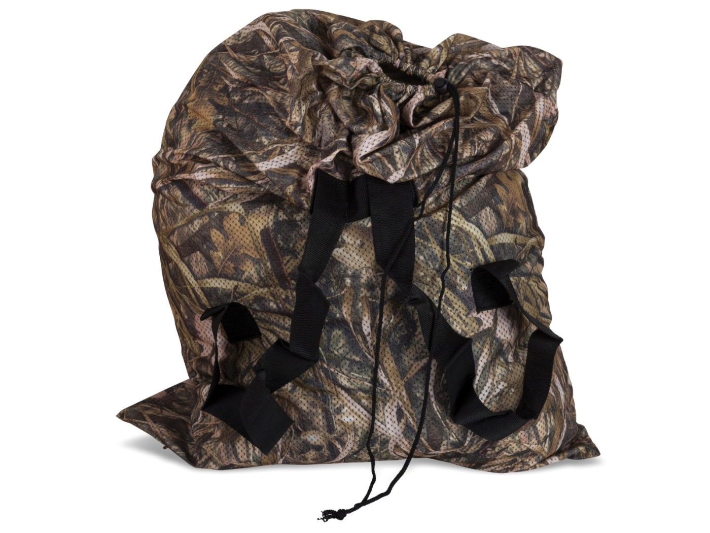 camo mesh decoy bag