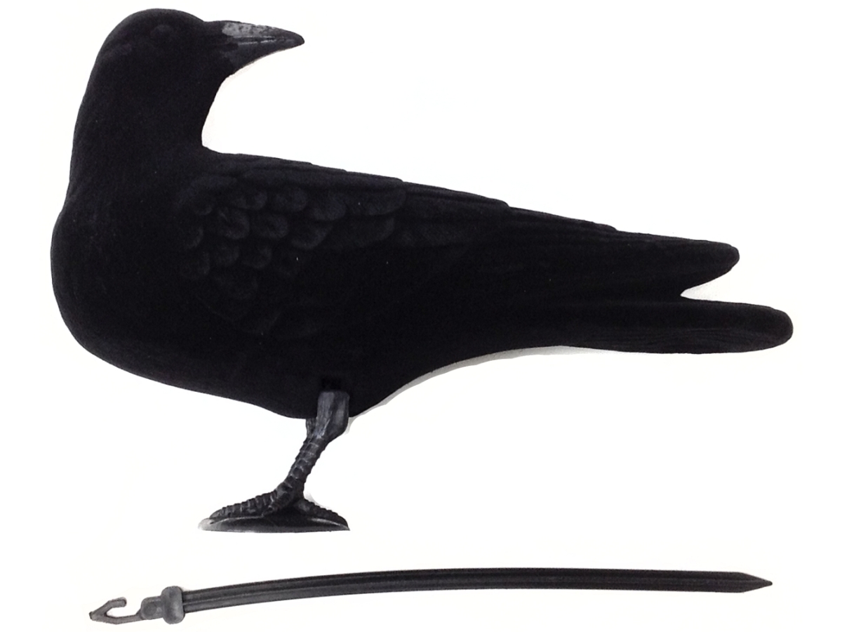 Stepland Flocked Full Body Crow Decoy