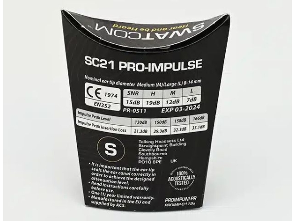 ear plugs swatcom ear plugs sc21