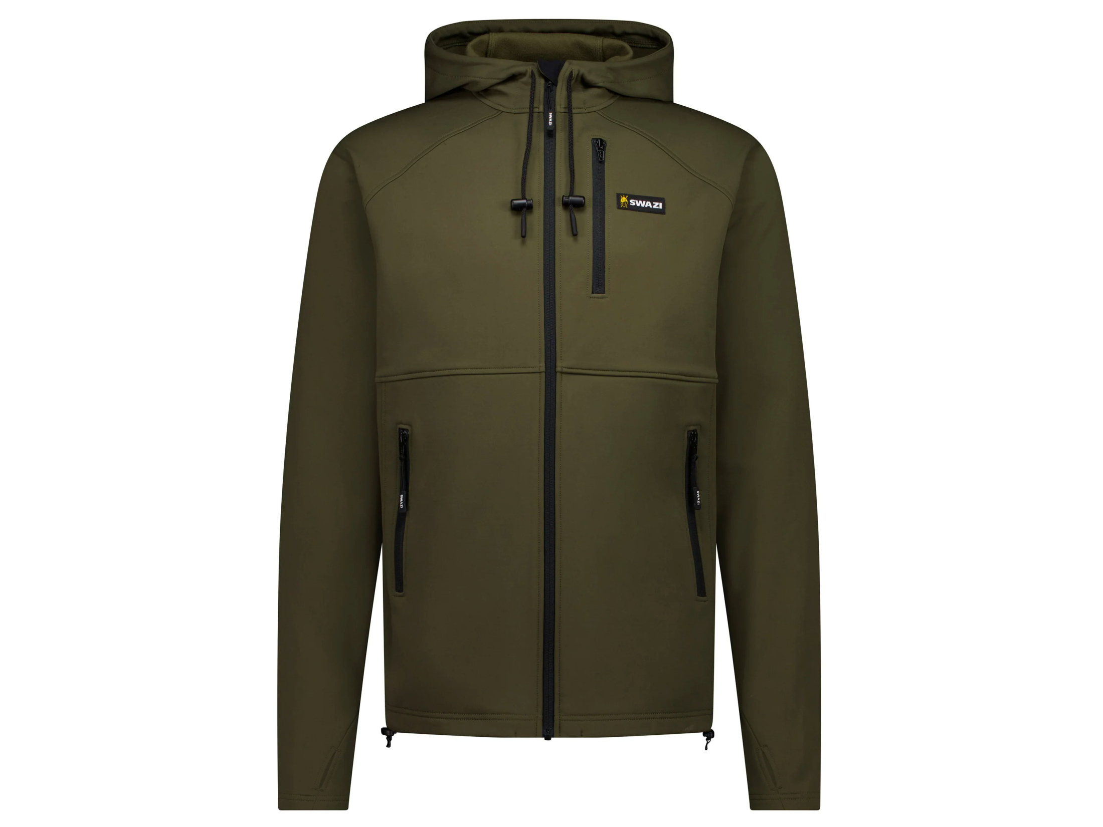stalker hooded jacket stone swazi