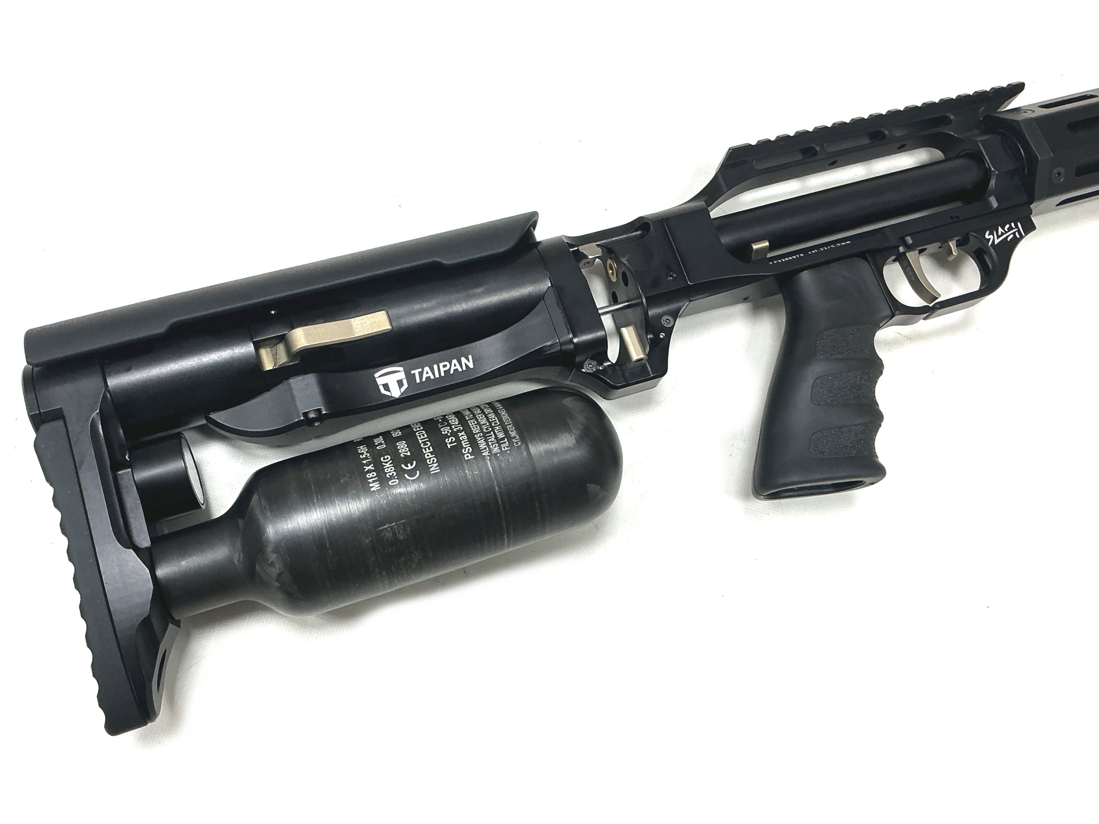 Used Taipan Slash Tactical 550mm .22 Pre-Charged Air Rifle Image 5