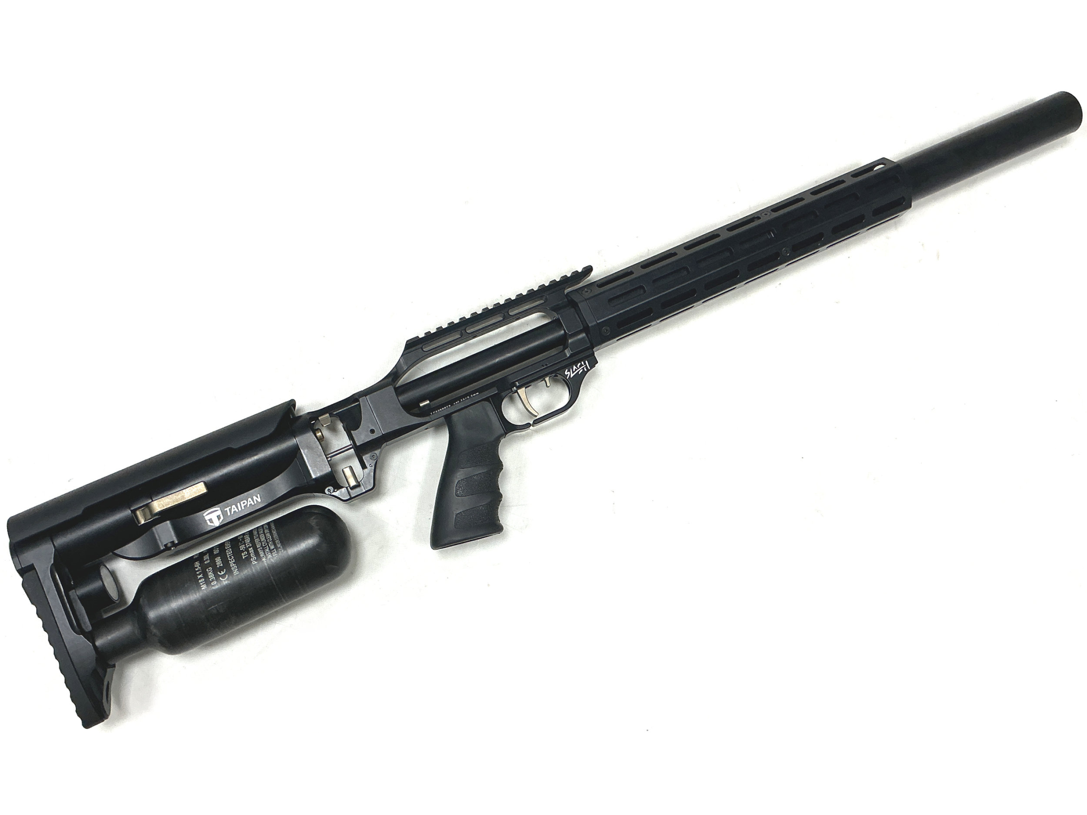 Used Taipan Slash Tactical 550mm .22 Pre-Charged Air Rifle Main Image used taipan slash tactical