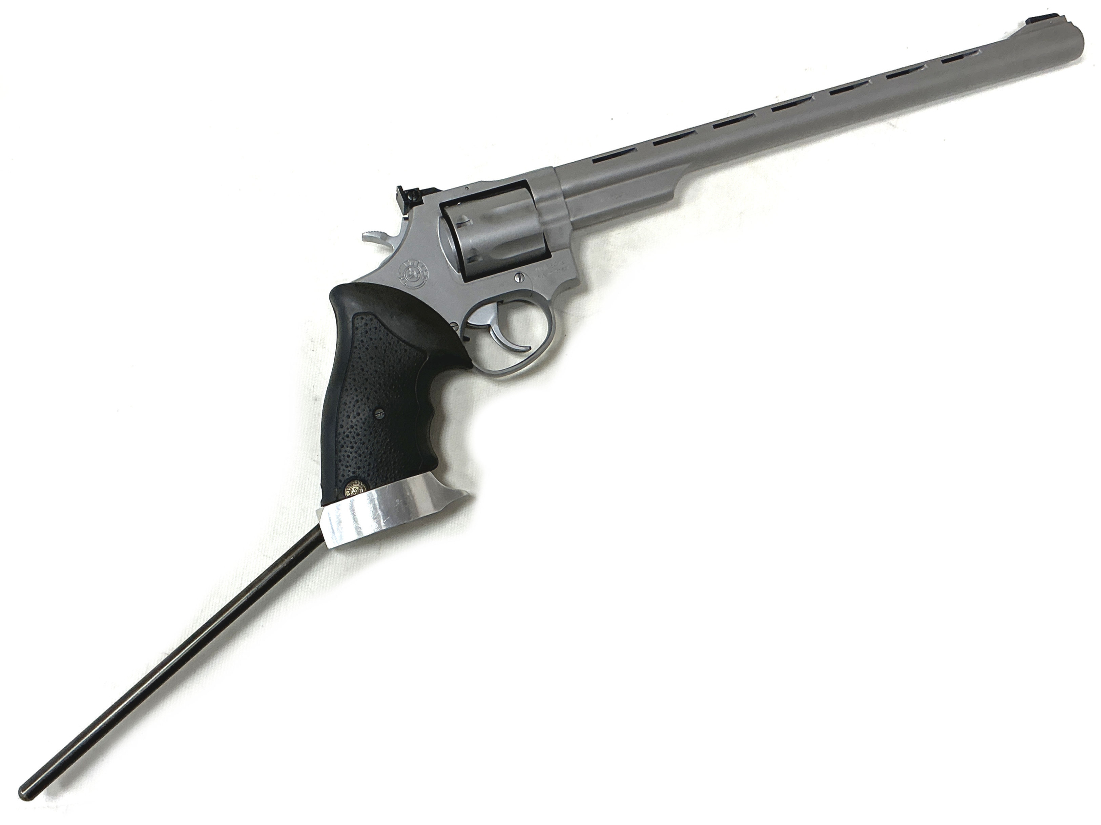 Used Taurus Model 66 Stainless .357 Magnum Long Barrel Pistol Main Image used taurus 66 .357 magnum