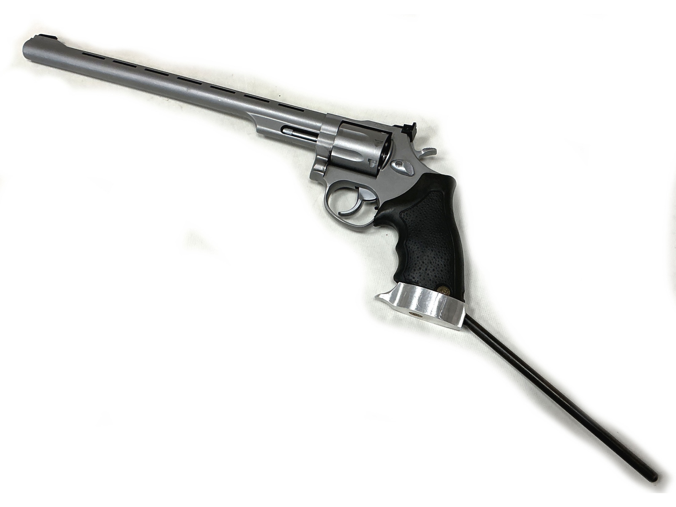 Used Taurus Model 66 Stainless .357 Magnum Long Barrel Pistol Image 5