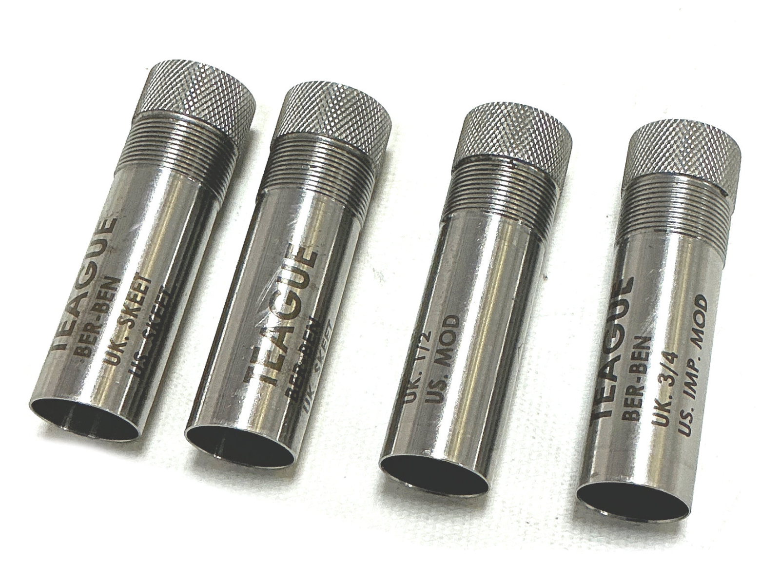 Used Teague 20B Beretta Extended Mobil Choke Set Main Image used teague 20 bore mobilchoke extended chokes
