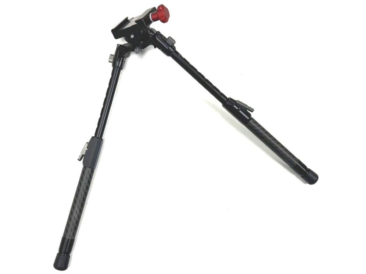tier one tactical bipod carbon 230mm arca