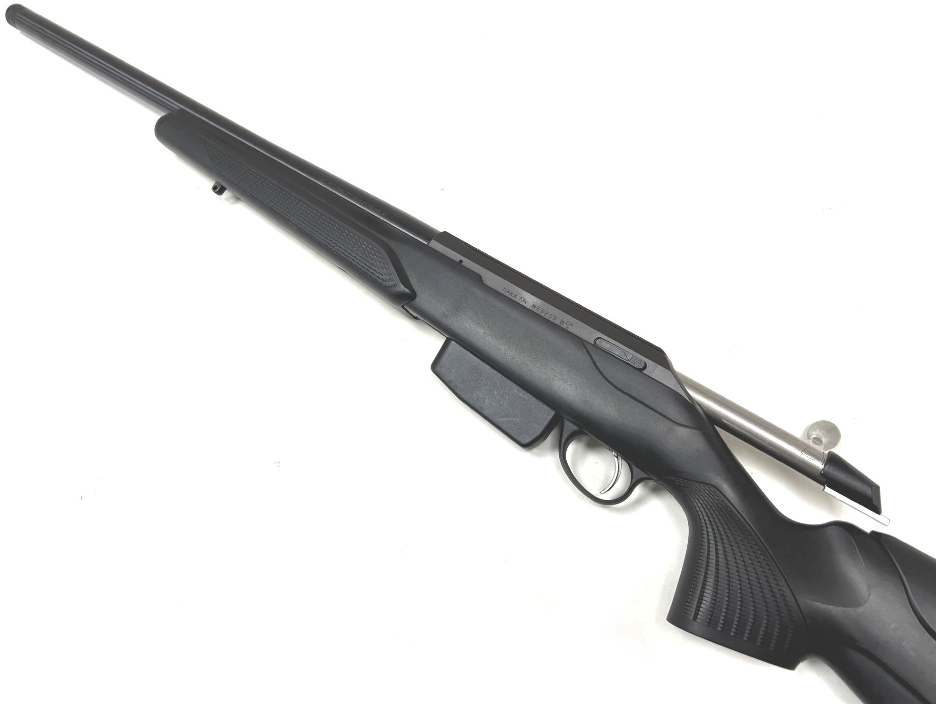 tikka t3x varmint blued .223 rifle used