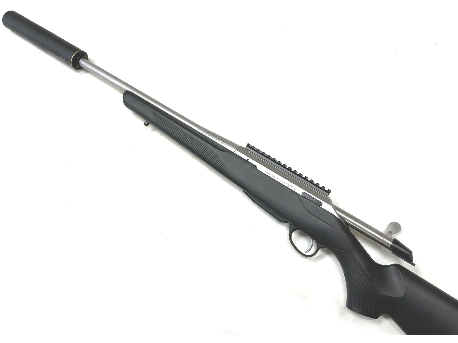 tikka t3x lite stainless .204 with moderator used