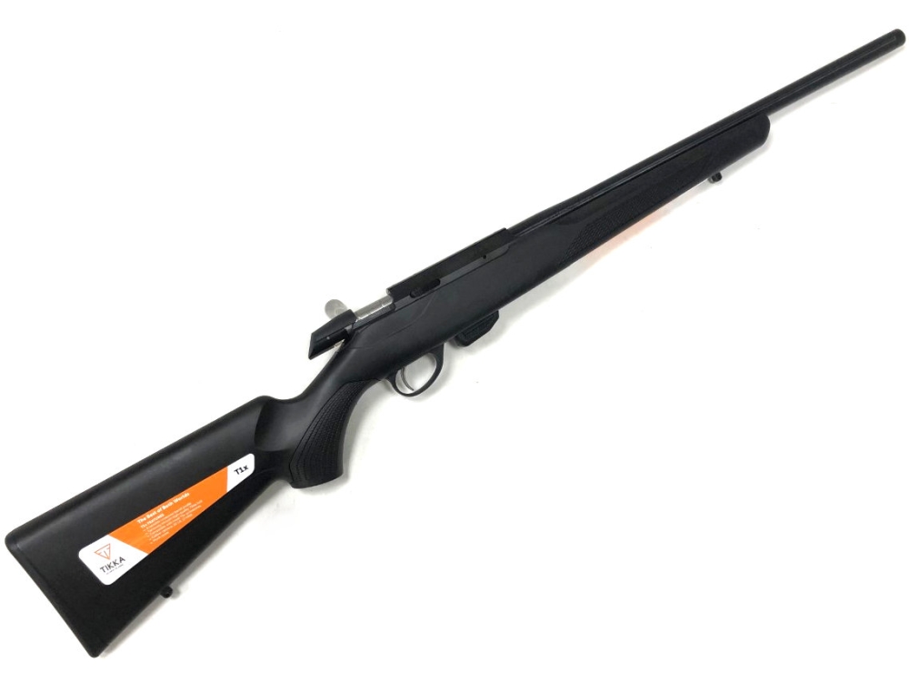 tikka t1x left hand .17 hmr rifle