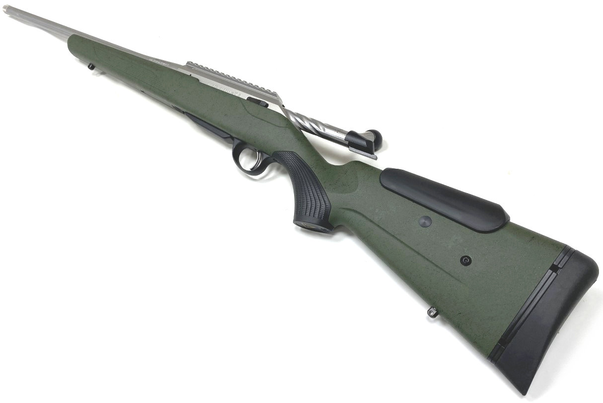 tikka t3x lite green/black 6.5 creedmoor fluted rifle