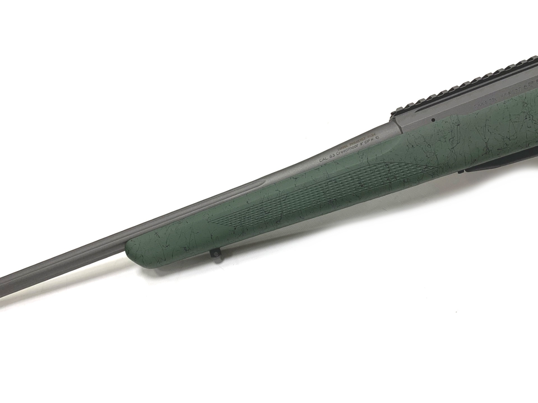 tikka t3x lite green black 243 cerakote adjustable