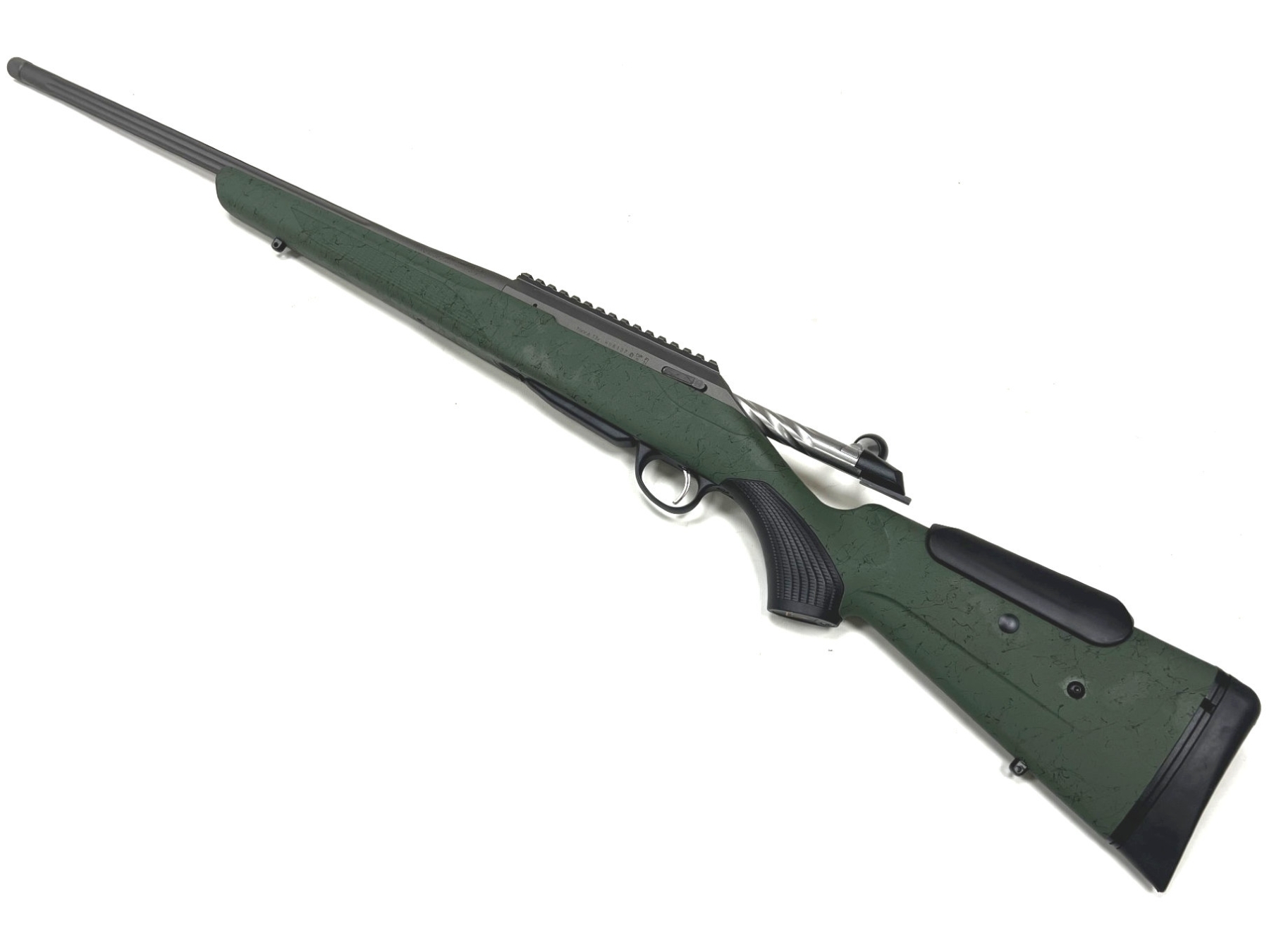 tikka t3x green black roughtech 270 cerakote rifle