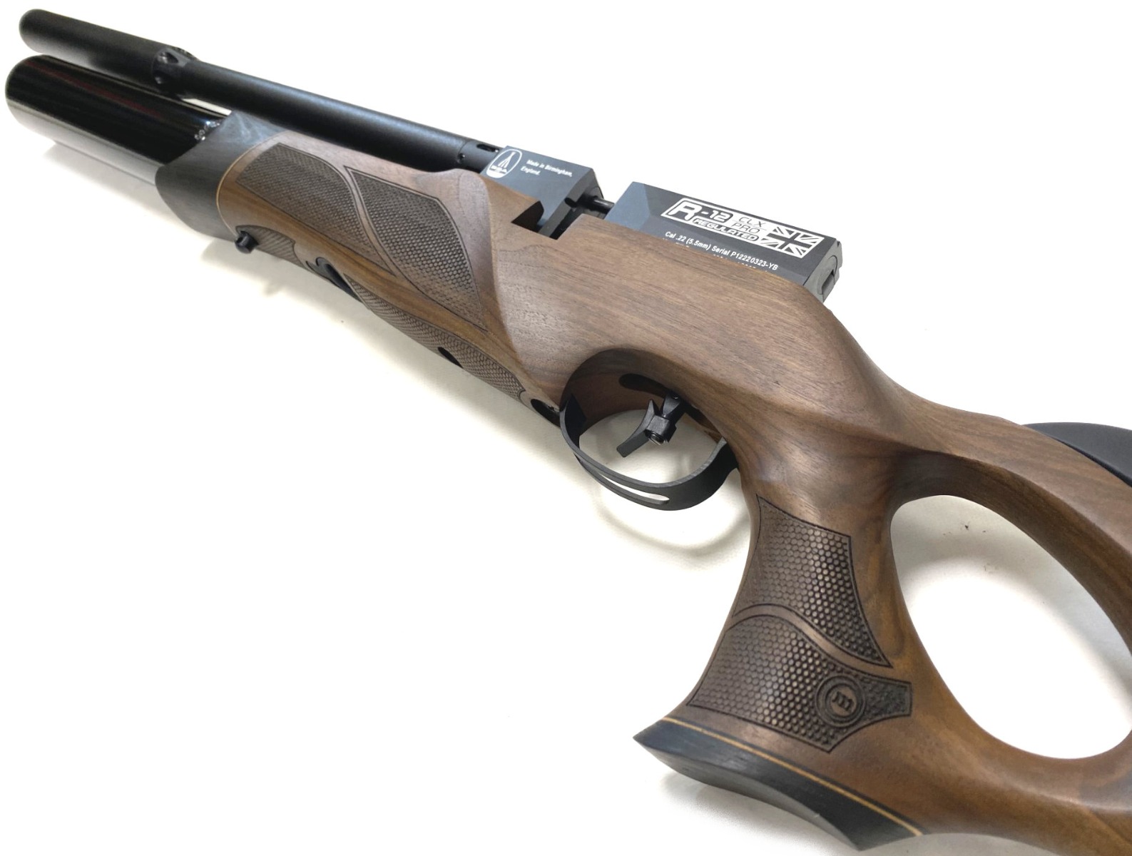 BSA R12 CLX Pro Walnut Super Carbine .22 Air Rifle - 230808/008 Image 2