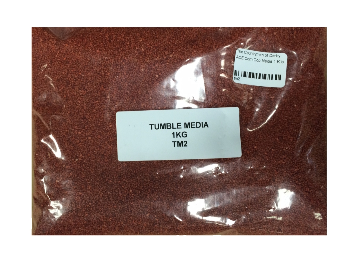 ACE 1kg Treated Corn Cob Media TM2 For Tumblers