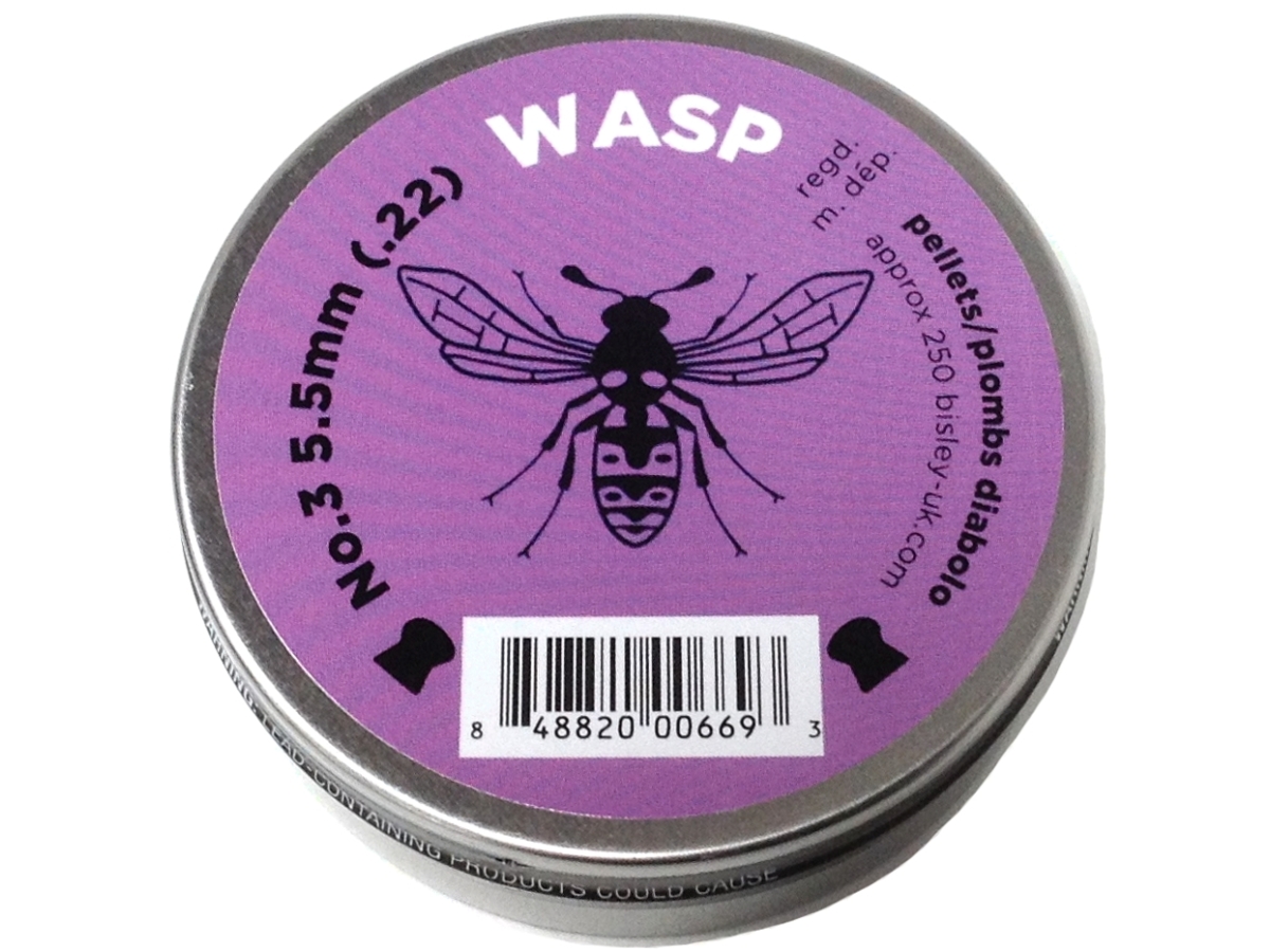 Wasp .22 Purple Tin 5.5mm Pellets x250