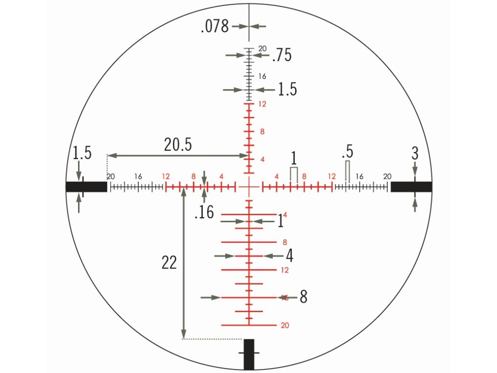 Vortex Viper PST 2 5-25x50 Rifle Scope