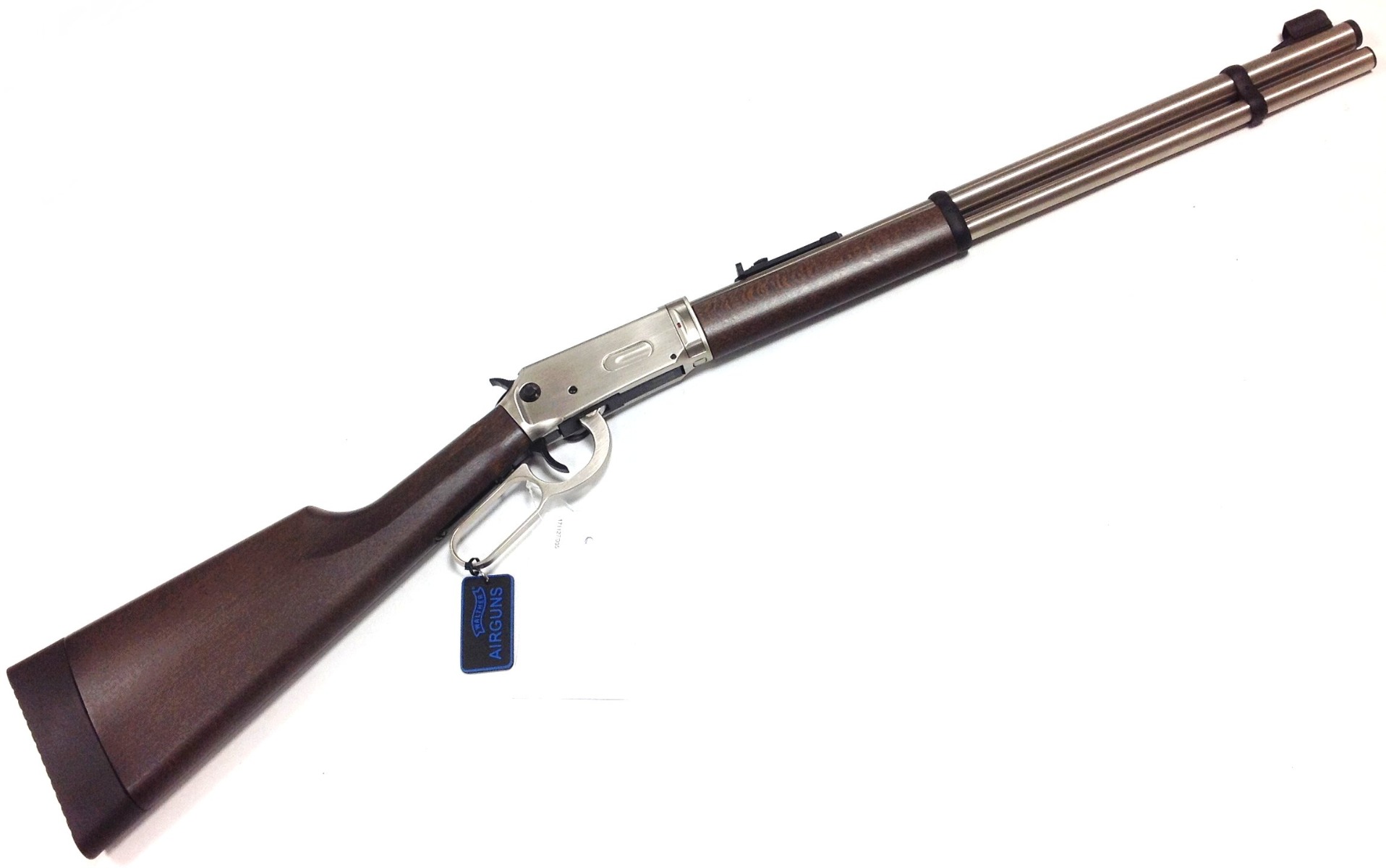 Walther Steel .177 Lever Action Rifle Silver