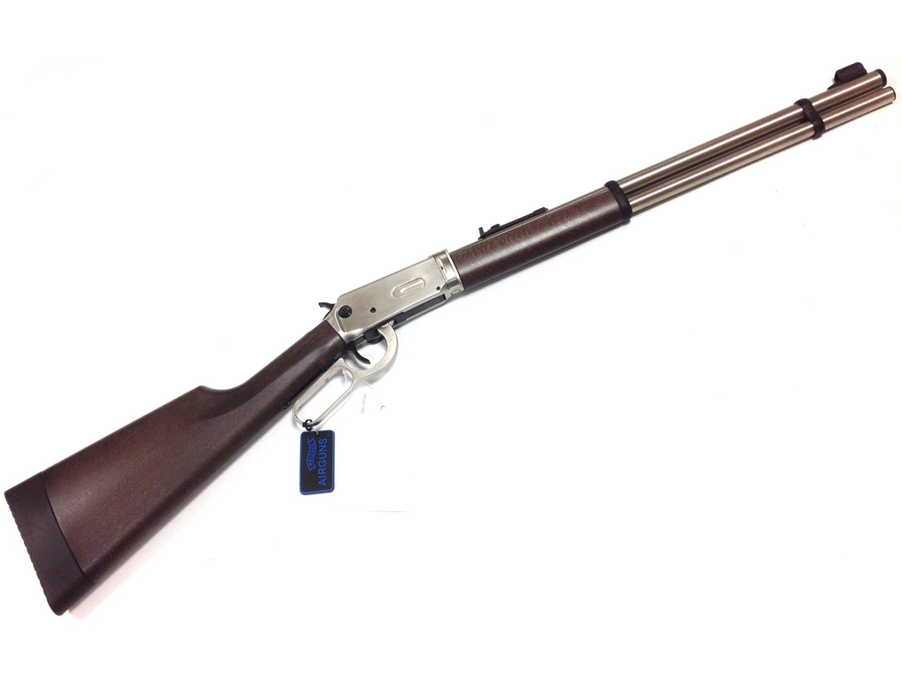 Walther Steel .177 Lever Action Rifle Silver