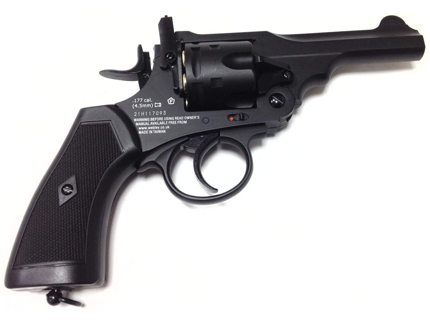 Webley Mk6 CO2 4" Blued